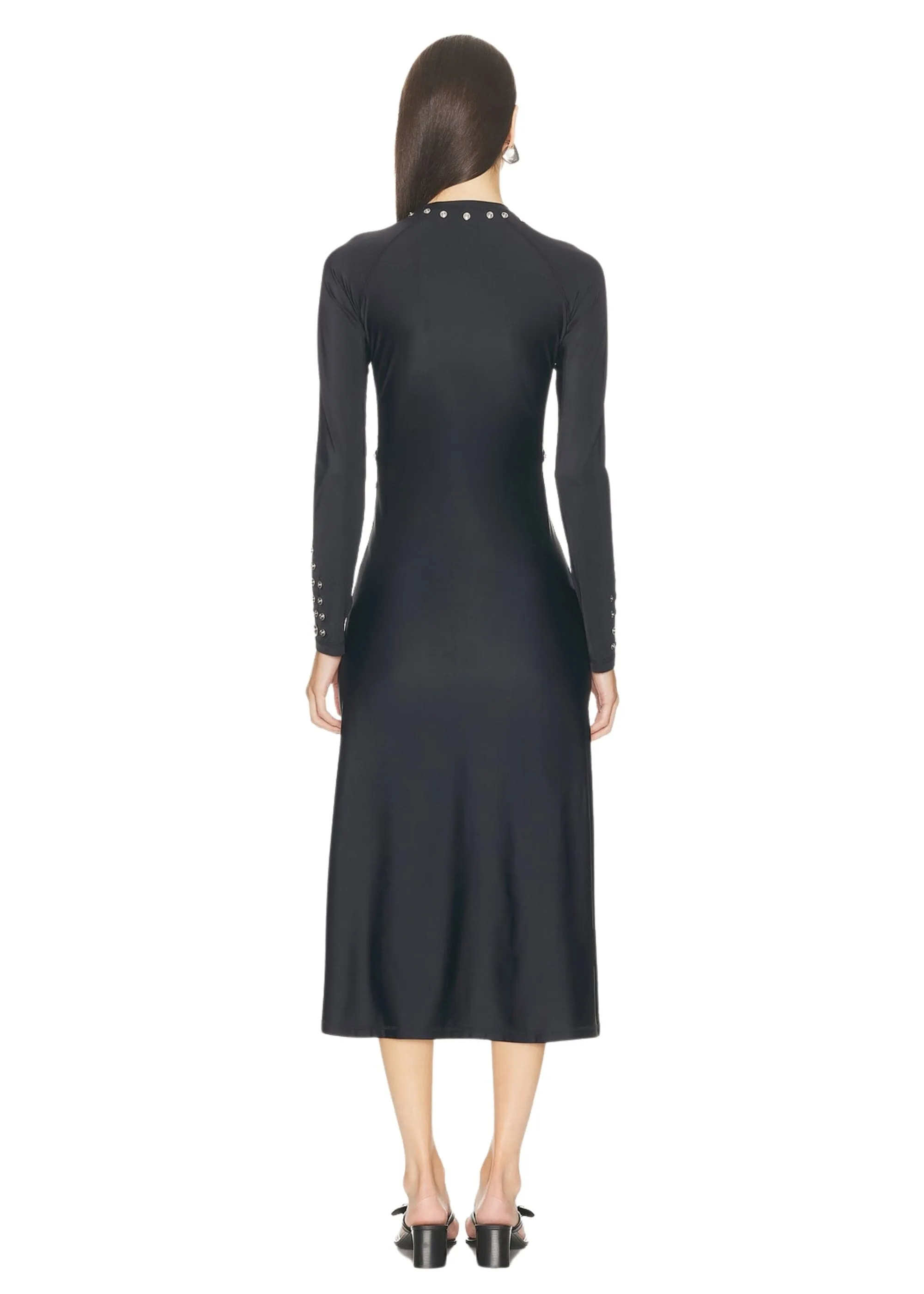 Coperni // Knitted Snap Dress / Black sold by Seletti product image thumbnail 3