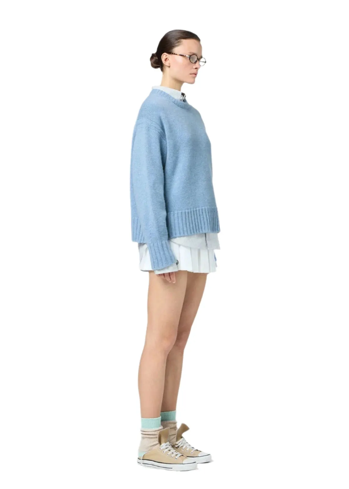 Guest In Residence // Cozy Crew / Heather Blue sold by Seletti product image thumbnail 3