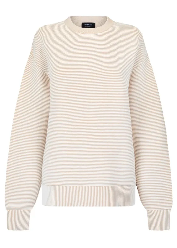 Nagnata // Organic Sonny Sweater 2.0 / Cream sold by Seletti