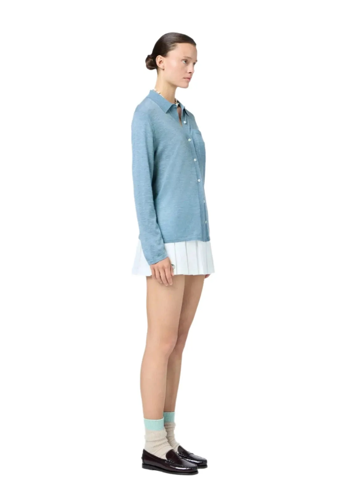 Guest In Residence // Showtime Shirt / Heather Blue sold by Seletti product image thumbnail 3