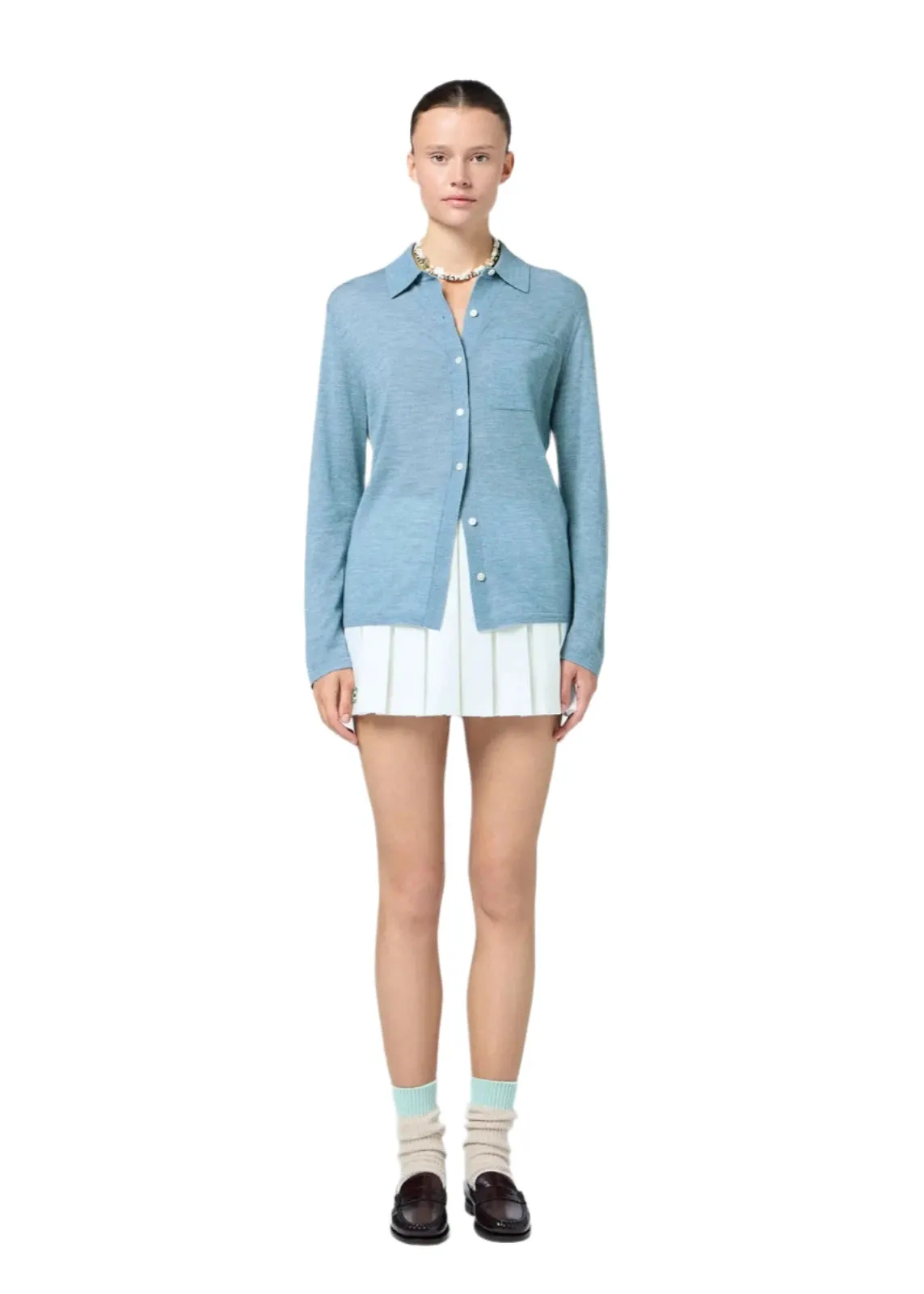Guest In Residence // Showtime Shirt / Heather Blue sold by Seletti product image thumbnail 2
