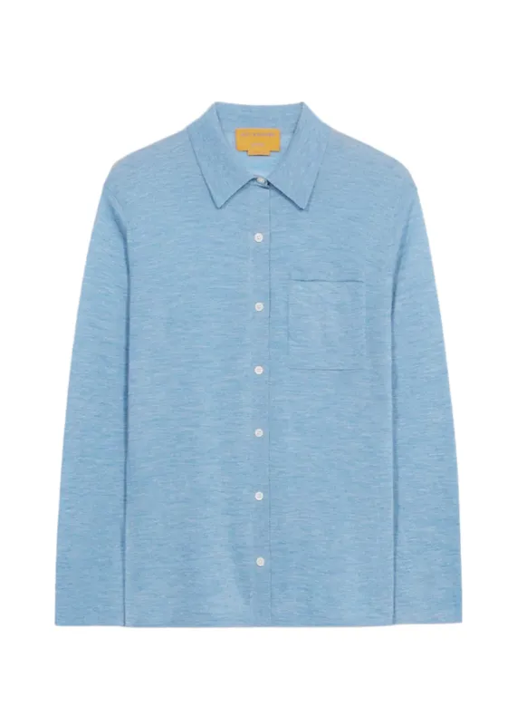 Guest In Residence // Showtime Shirt / Heather Blue made by Guest In Residence