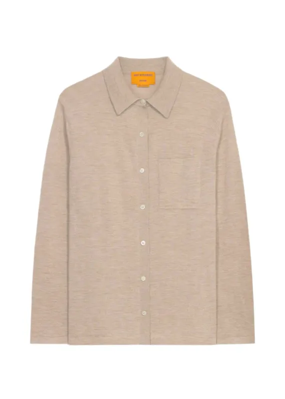 Guest In Residence // Showtime Shirt / Taupe made by Guest In Residence