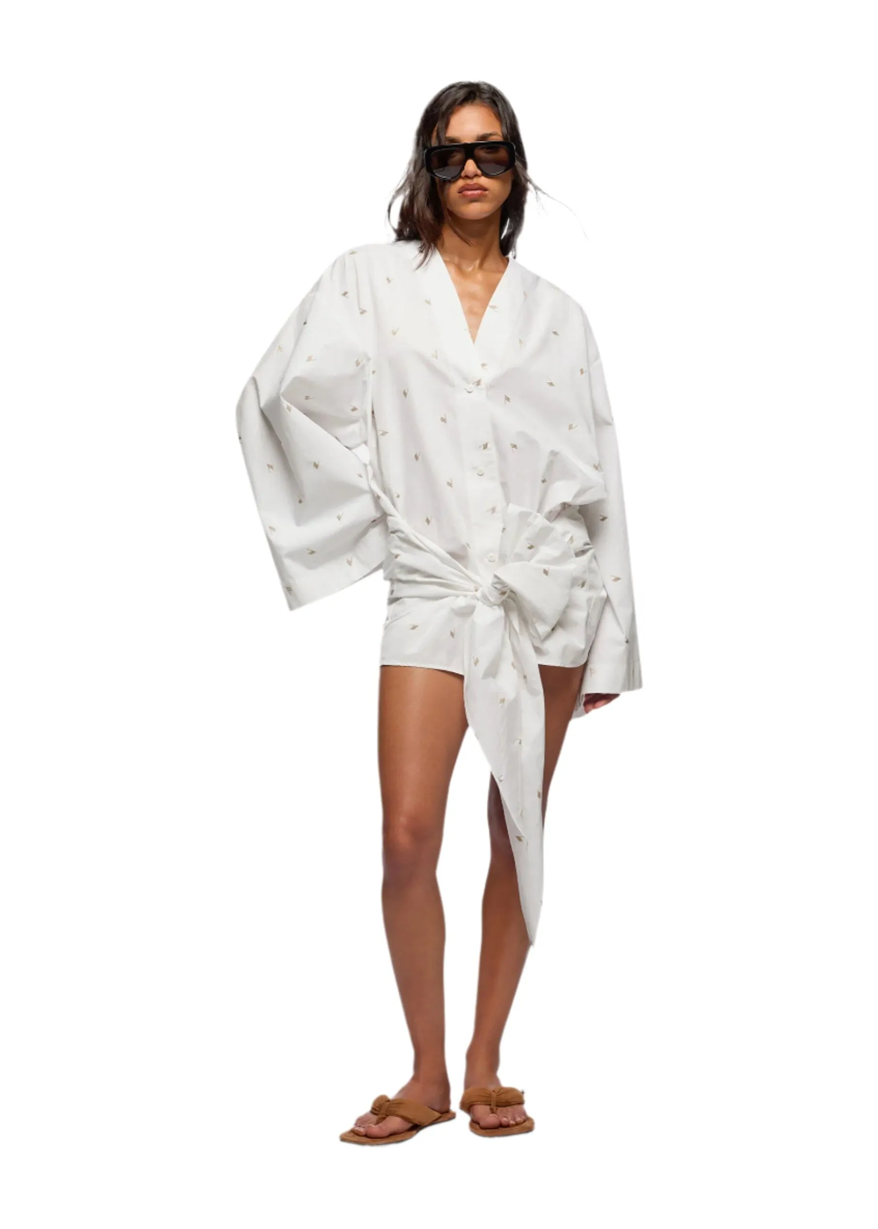 The Attico // Mini Dress / White sold by Seletti