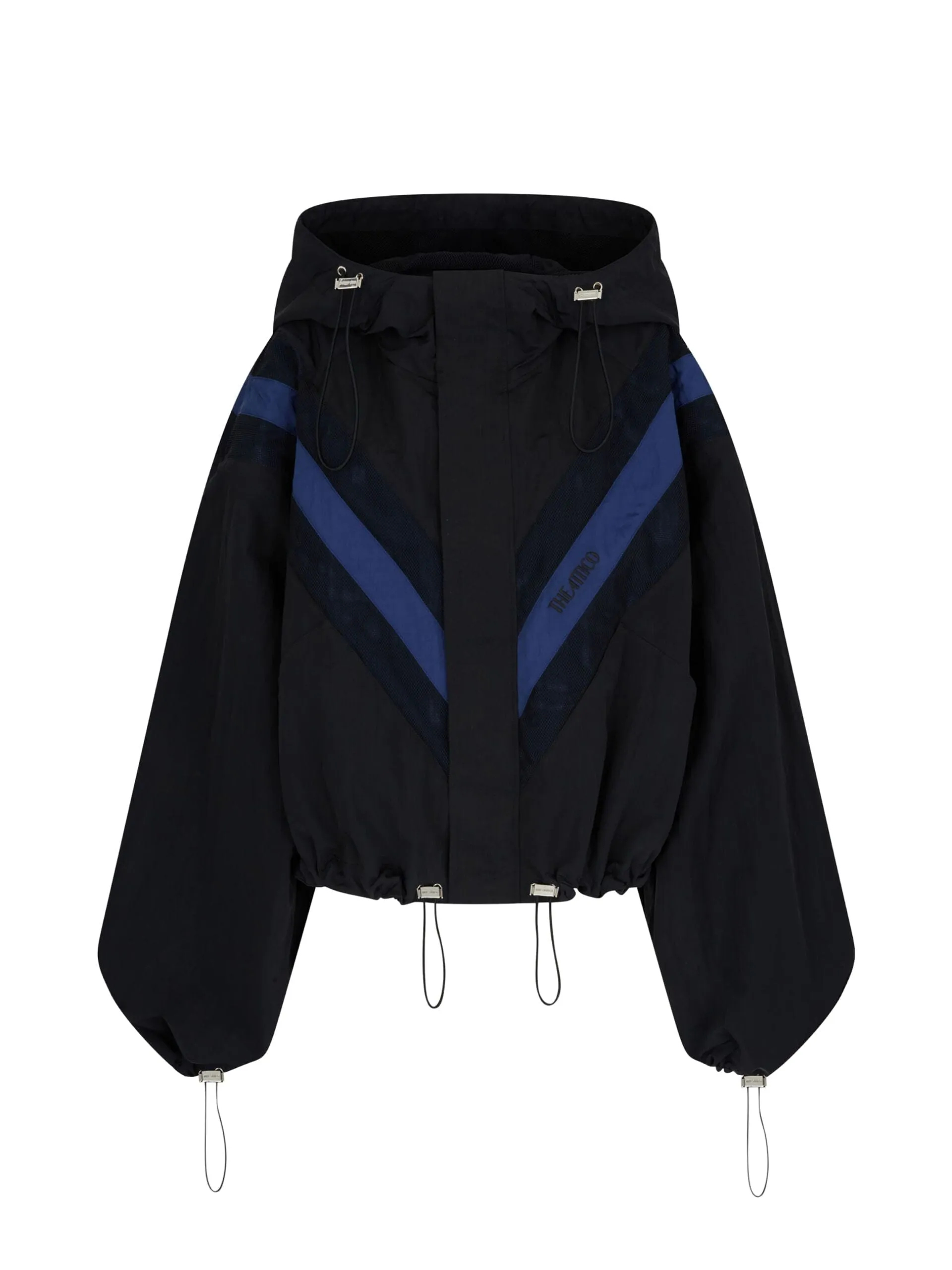 The Attico // Bomber Nylon / Blue & Black sold by Seletti