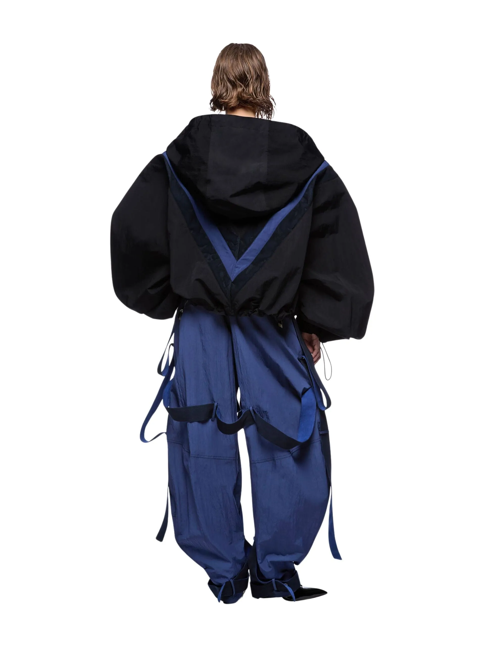 The Attico // Bomber Nylon / Blue & Black sold by Seletti product image thumbnail 3