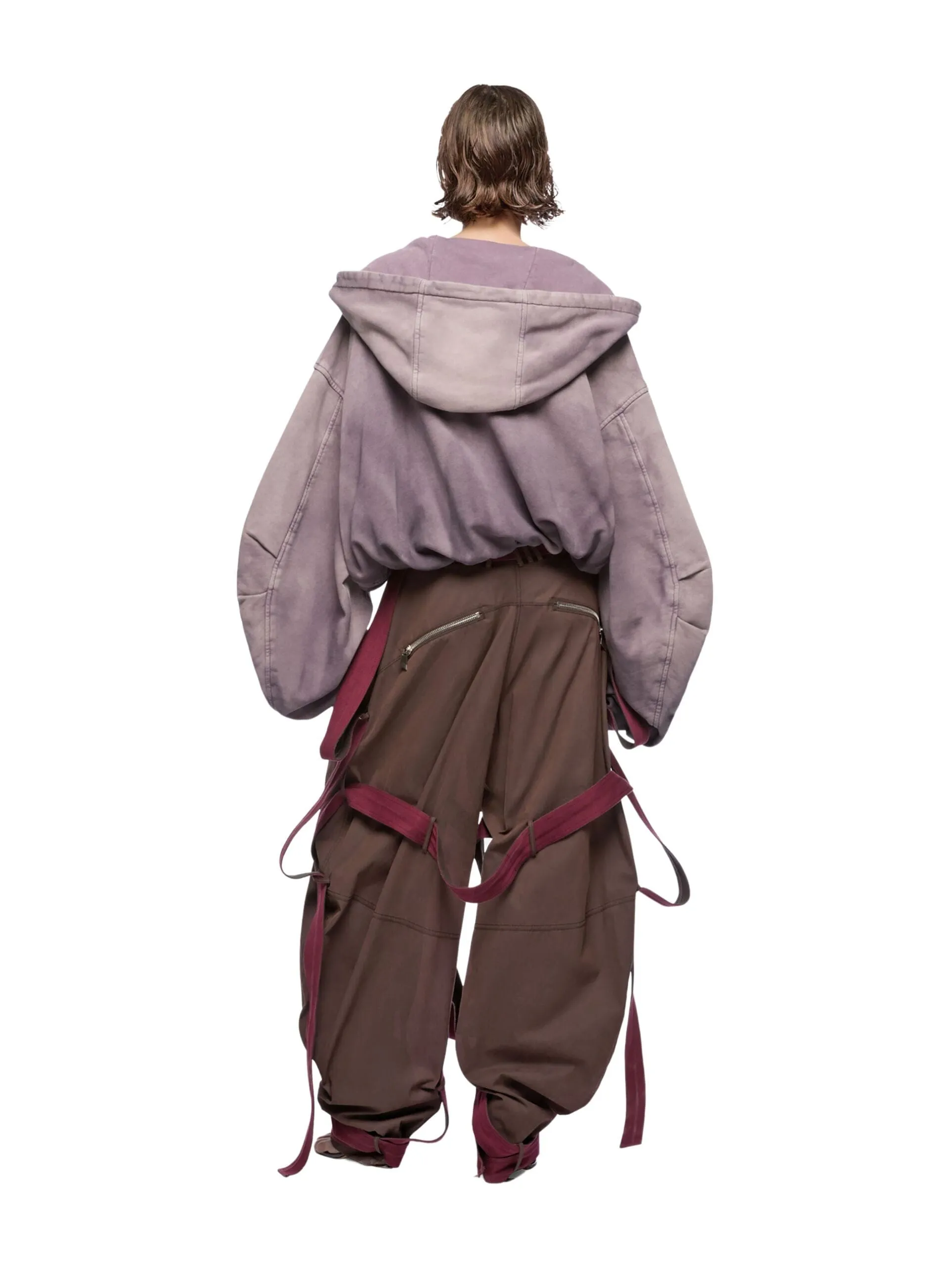 The Attico // Long Pant Gabardine / Brown sold by Seletti product image thumbnail 2