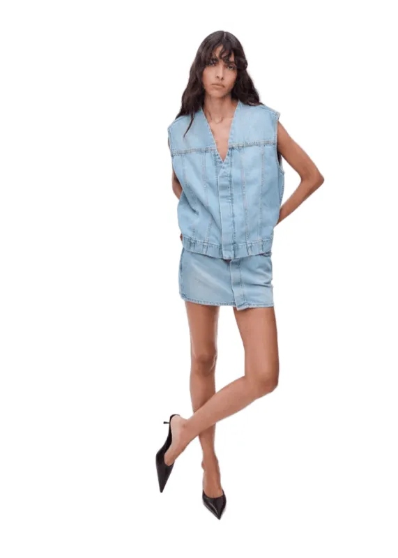 Haikure // Geena Vest / Emerald Blue sold by Seletti