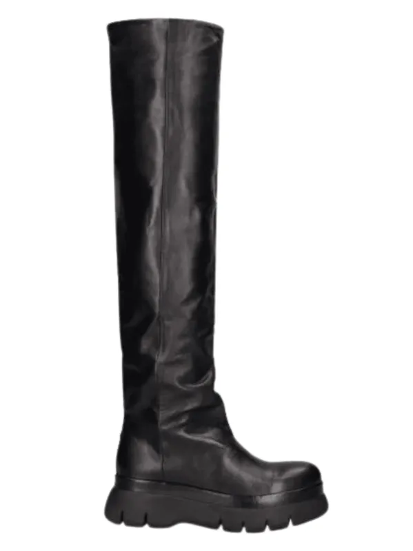 Isabel Marant // Malyx knee high / Black sold by Seletti