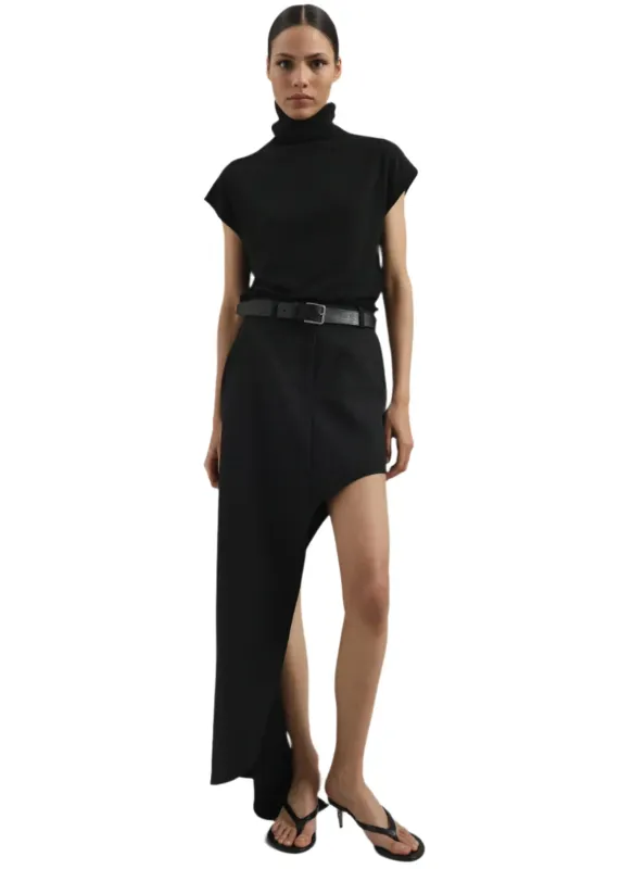 Coperni // One Leg Tailored Skirt / Black sold by Seletti