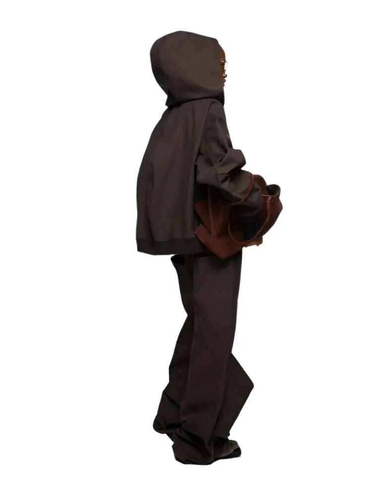 The Attico // Long Pant Gabardine / Brown sold by Seletti product image thumbnail 2