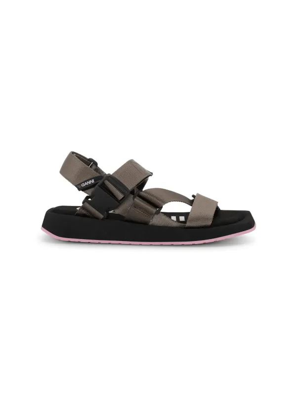 GANNI // Performance Webbing Sandal / Kalamata sold by Seletti