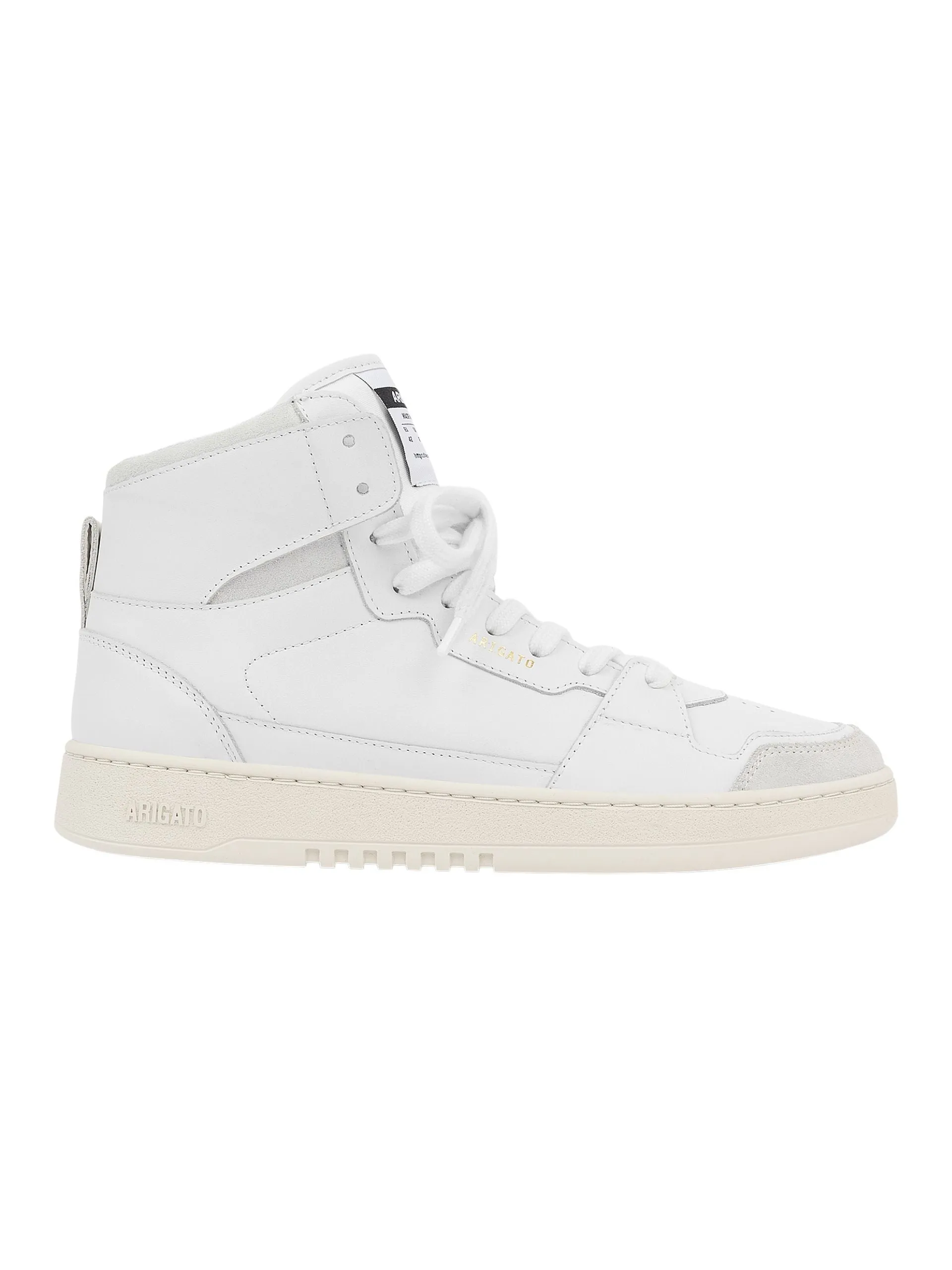 Axel Arigato // Dice Hi Sneaker / White sold by Seletti