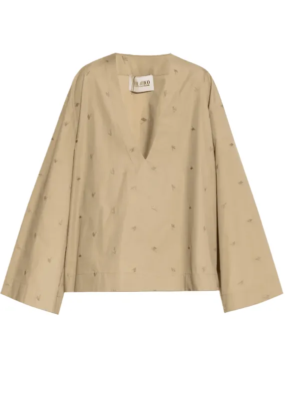 The Attico // Blouse / Sand sold by Seletti