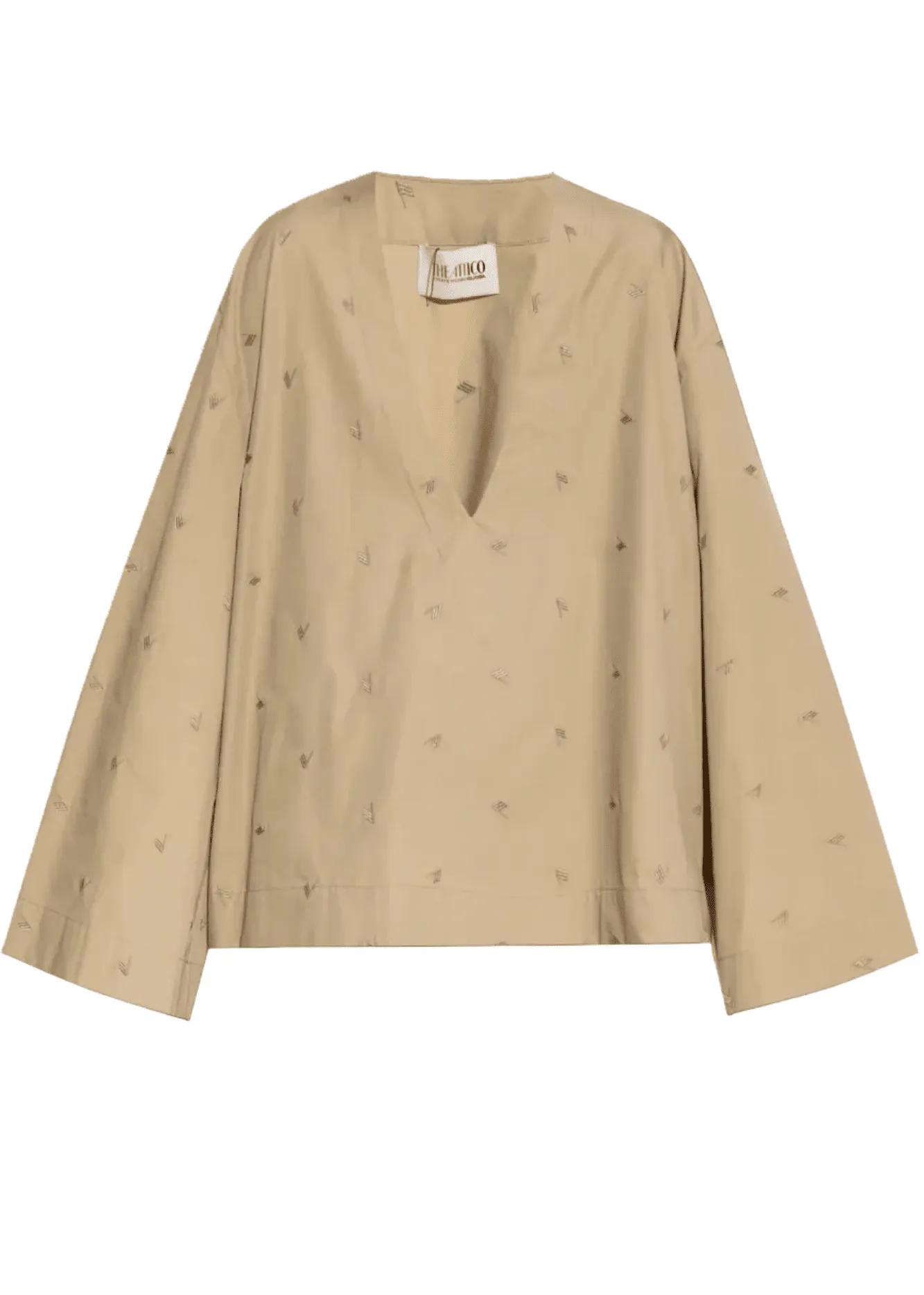 The Attico // Blouse / Sand sold by Seletti