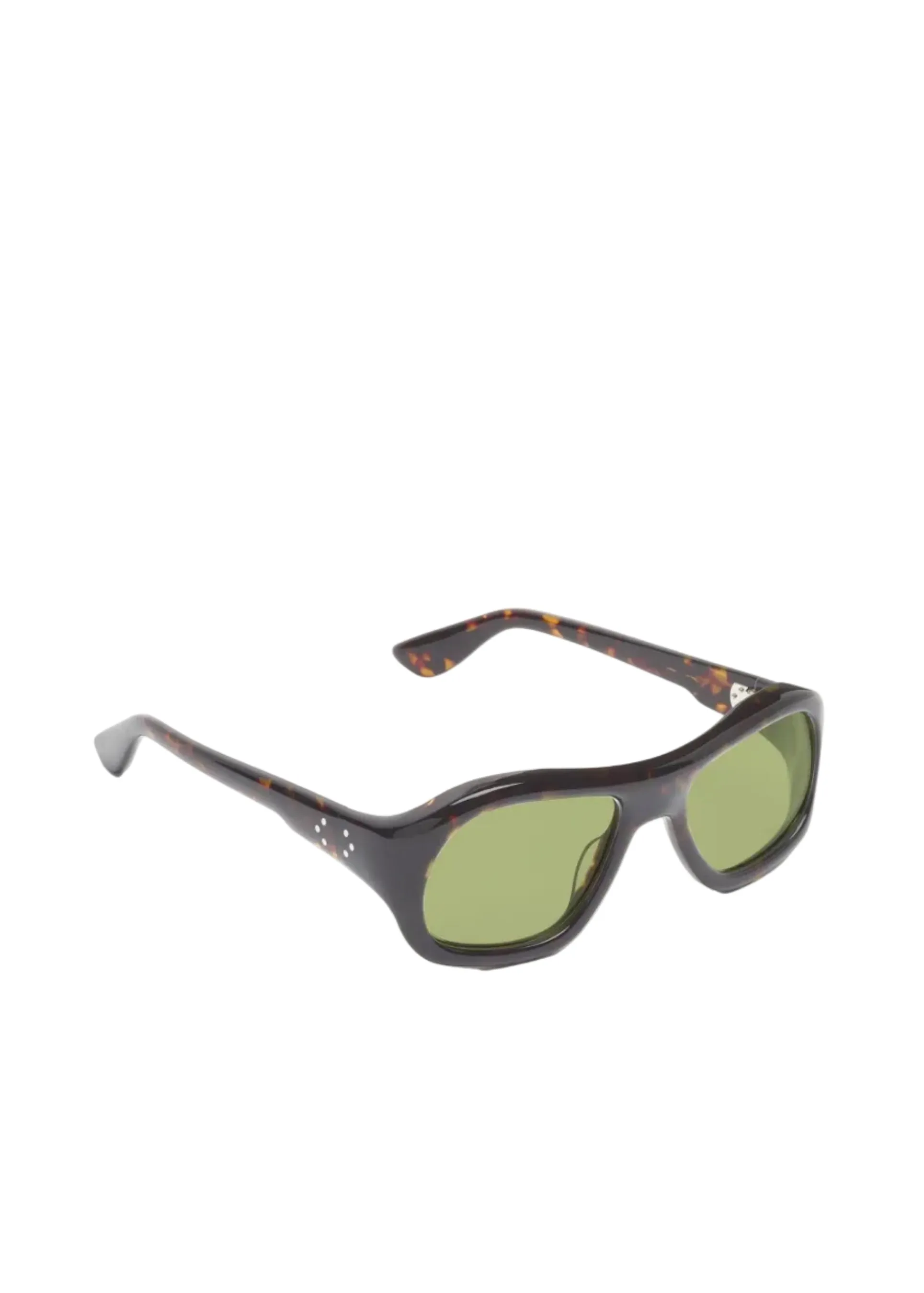Port Tanger // Gray Sunglasses / Myrrh Acetate In Olive Lens sold by Seletti product image thumbnail 5