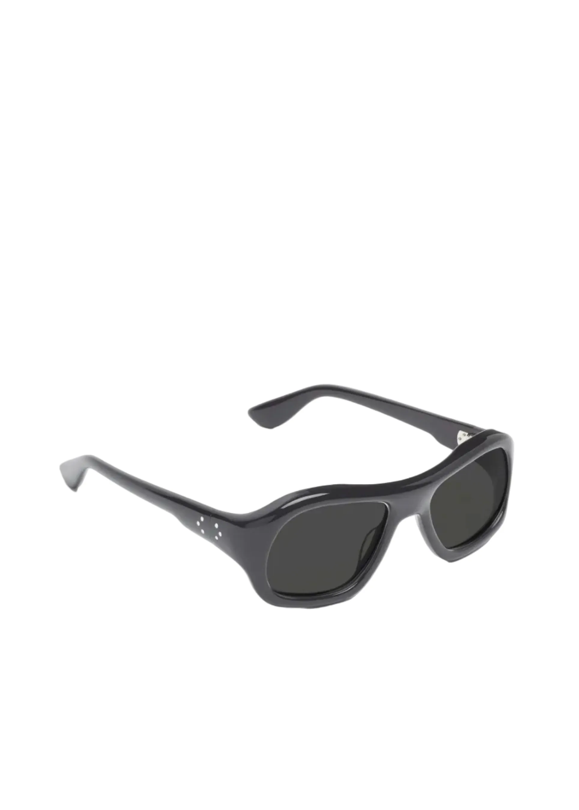 Port Tanger // Gray Sunglasses / Black Acetate & Black Lens sold by Seletti product image thumbnail 5