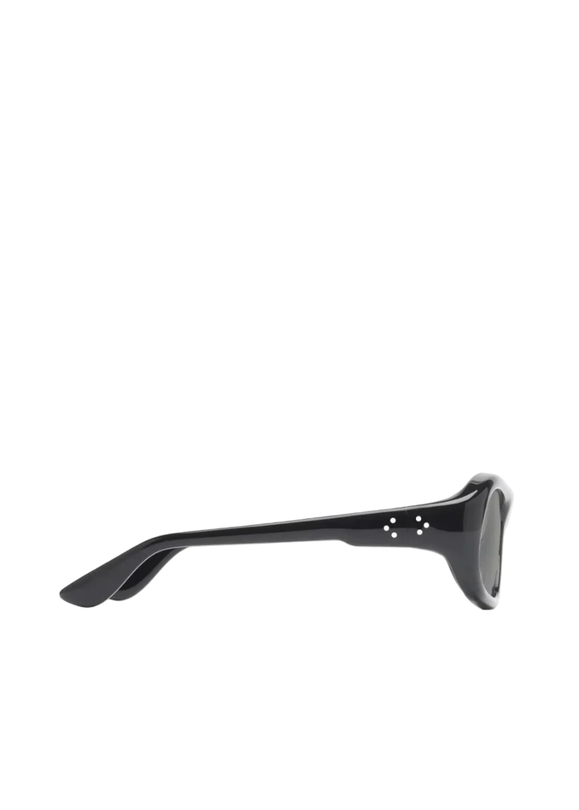 Port Tanger // Gray Sunglasses / Black Acetate & Black Lens sold by Seletti product image thumbnail 2