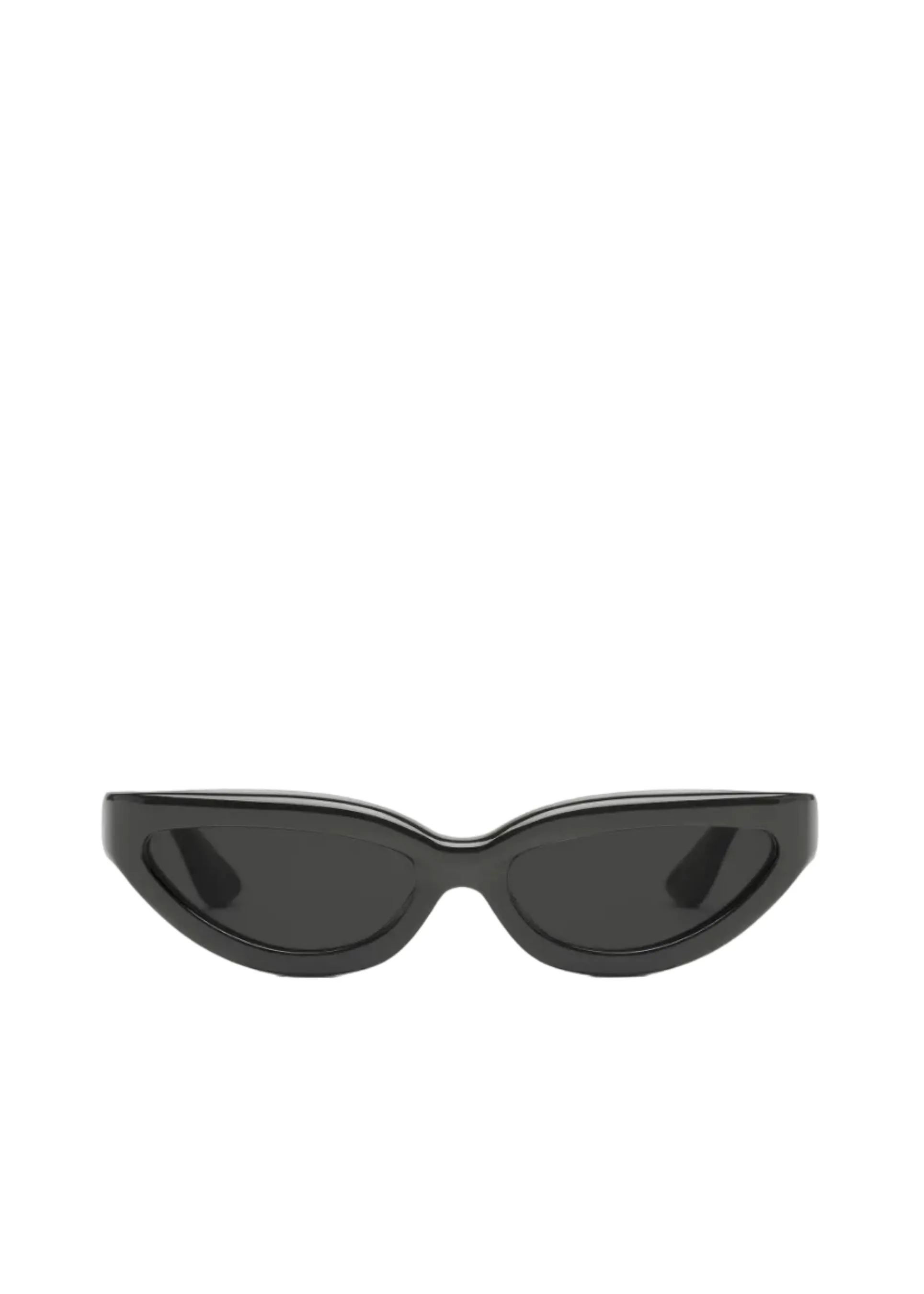 Port Tanger // Fanna Sunglasses / Black Acetate & Black Lens sold by Seletti