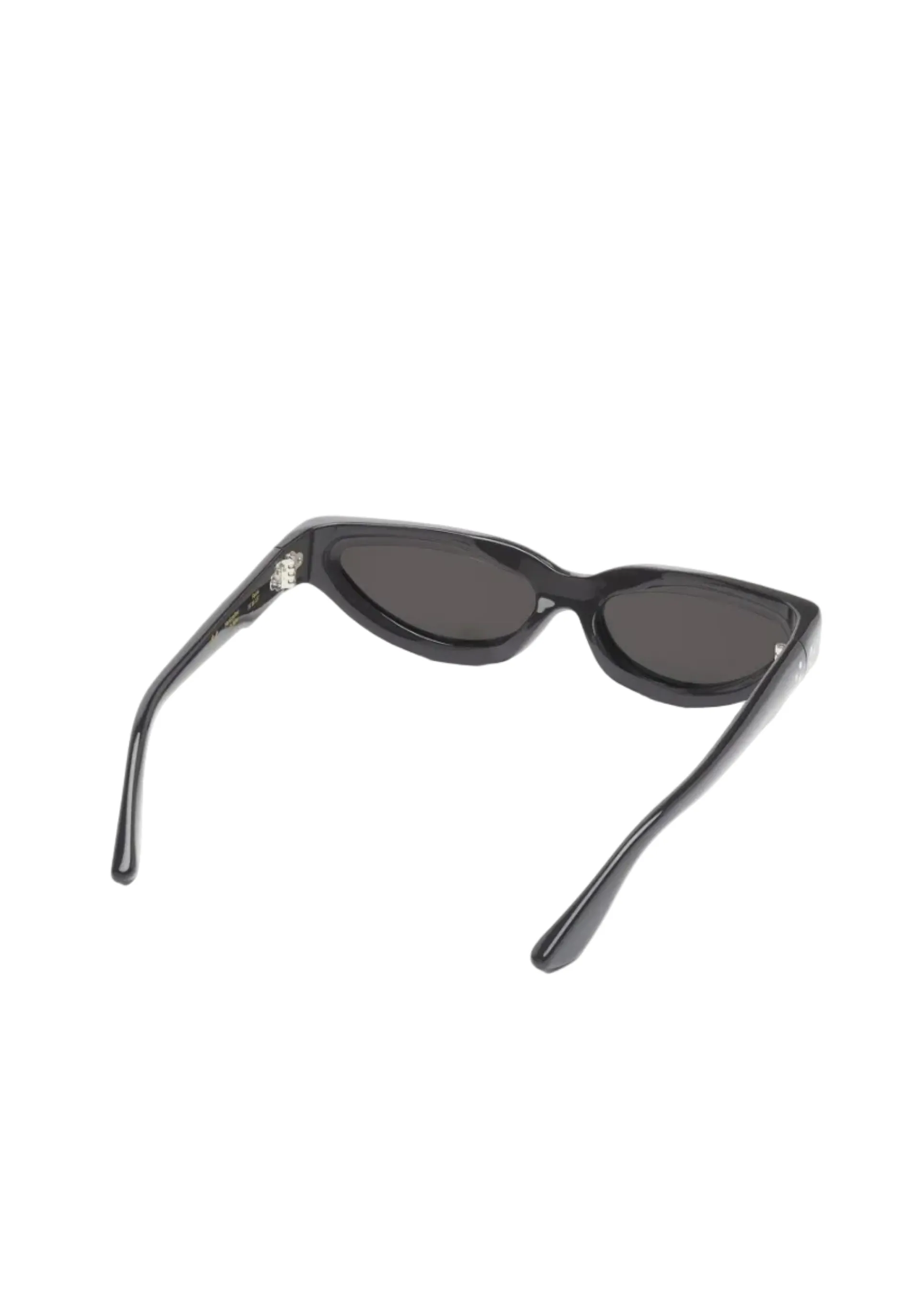 Port Tanger // Fanna Sunglasses / Black Acetate & Black Lens sold by Seletti product image thumbnail 4