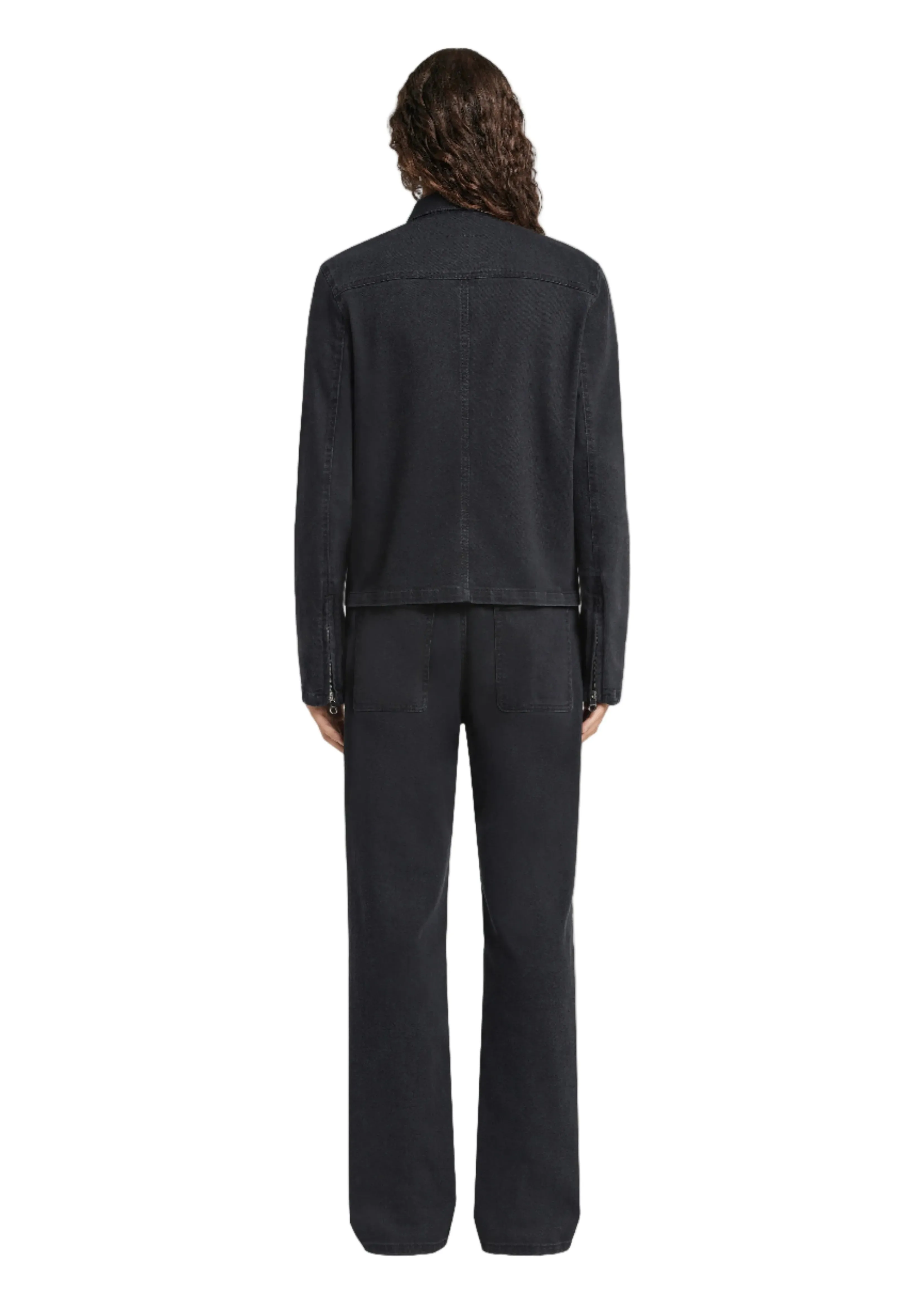 Courreges // City Shadow Denim Jacket / Denim Noir Delave sold by Seletti product image thumbnail 4