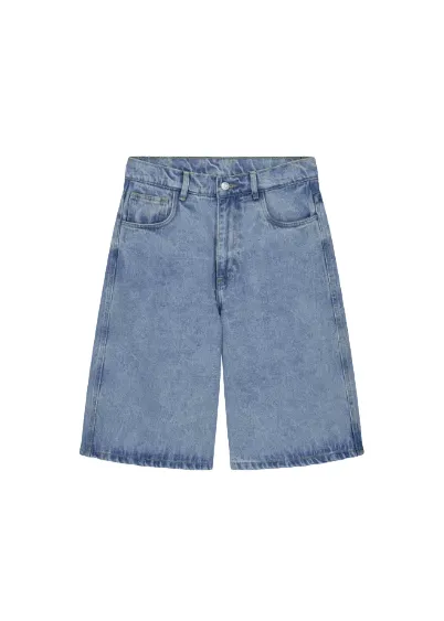Coperni // Woven Denim Bermuda / Blue sold by Seletti product image thumbnail 5