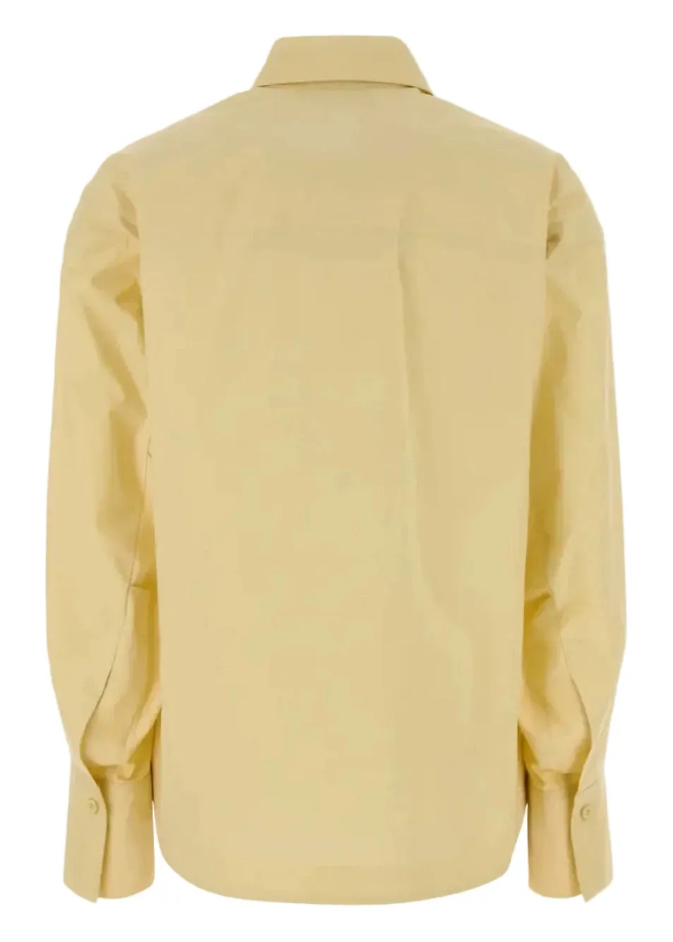 The Attico // Diana Shirt Cotton Popeline / Pale Yellow sold by Seletti product image thumbnail 2