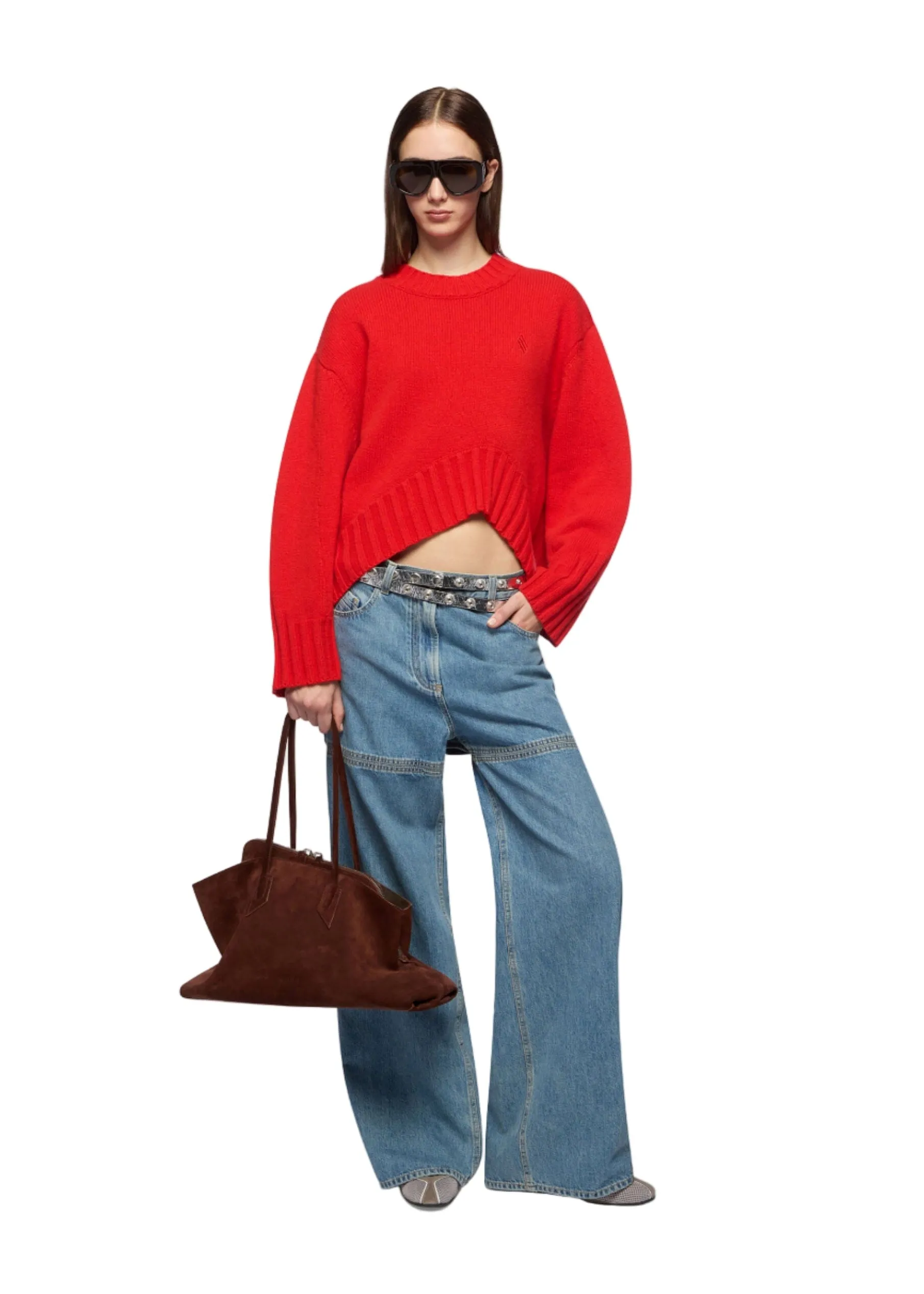 The Attico // Sweater Wool Cashmere / Red sold by Seletti product image thumbnail 3