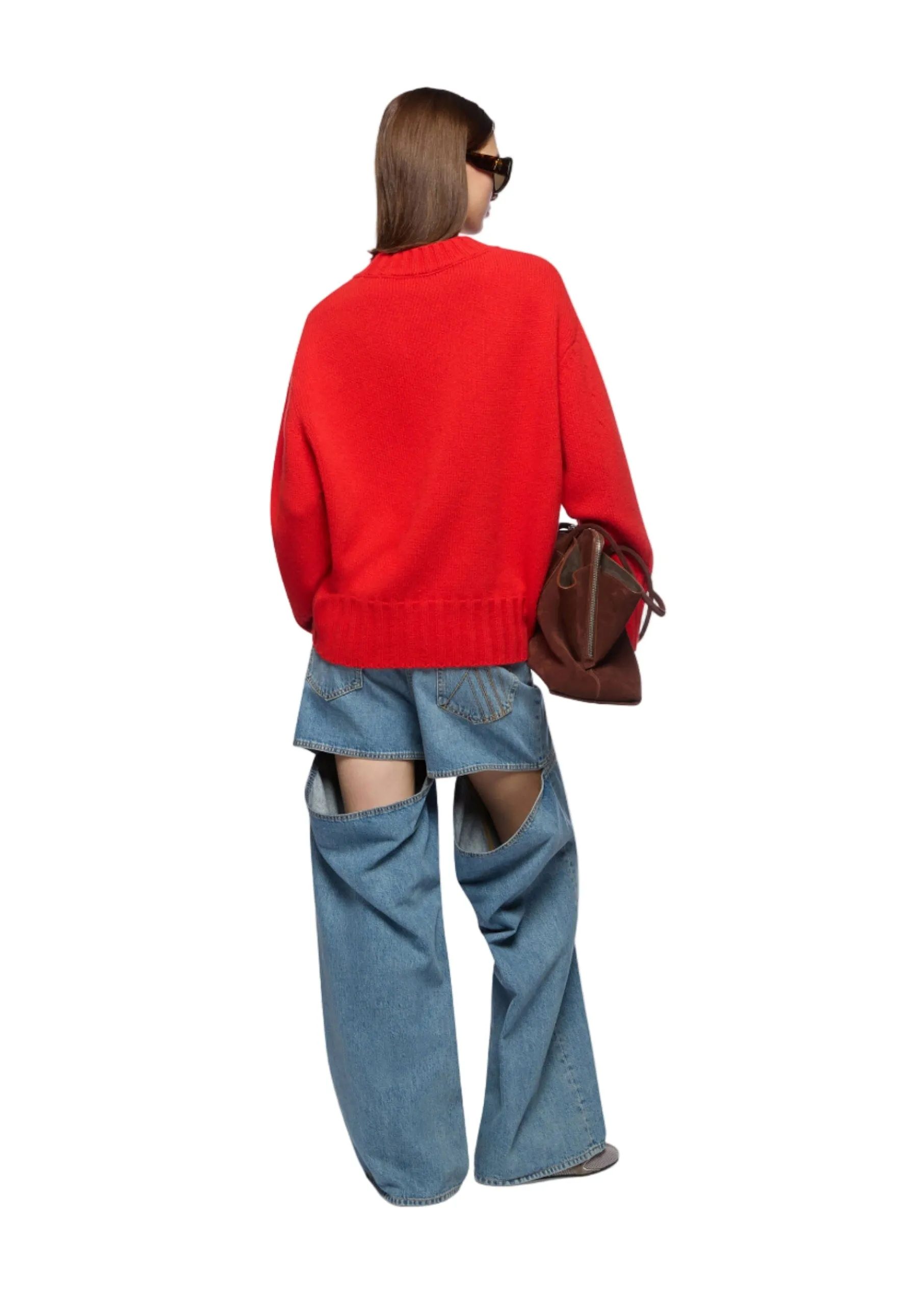 The Attico // Sweater Wool Cashmere / Red sold by Seletti product image thumbnail 2