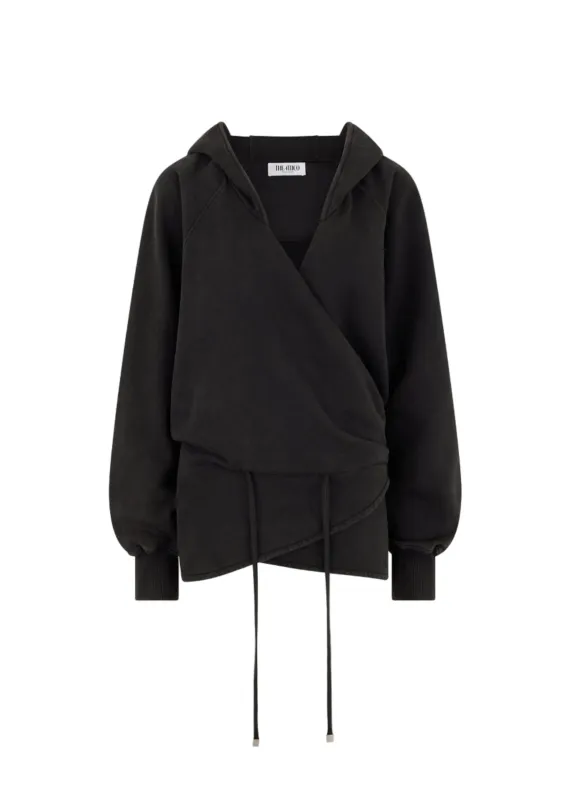 The Attico // Mini Dress American Fleece / Black Fade made by The Attico