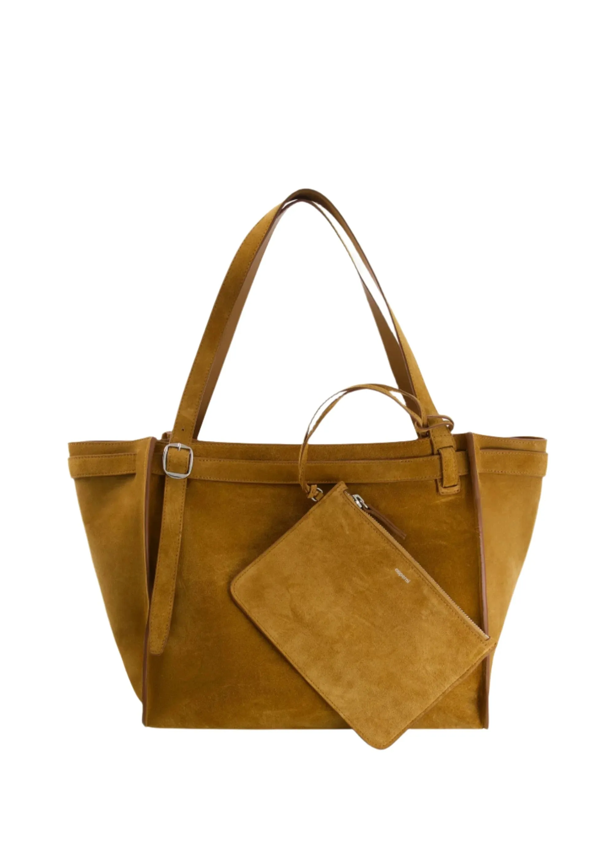 Coperni // Suede Belt Cabas Bag / Brown sold by Seletti product image thumbnail 5