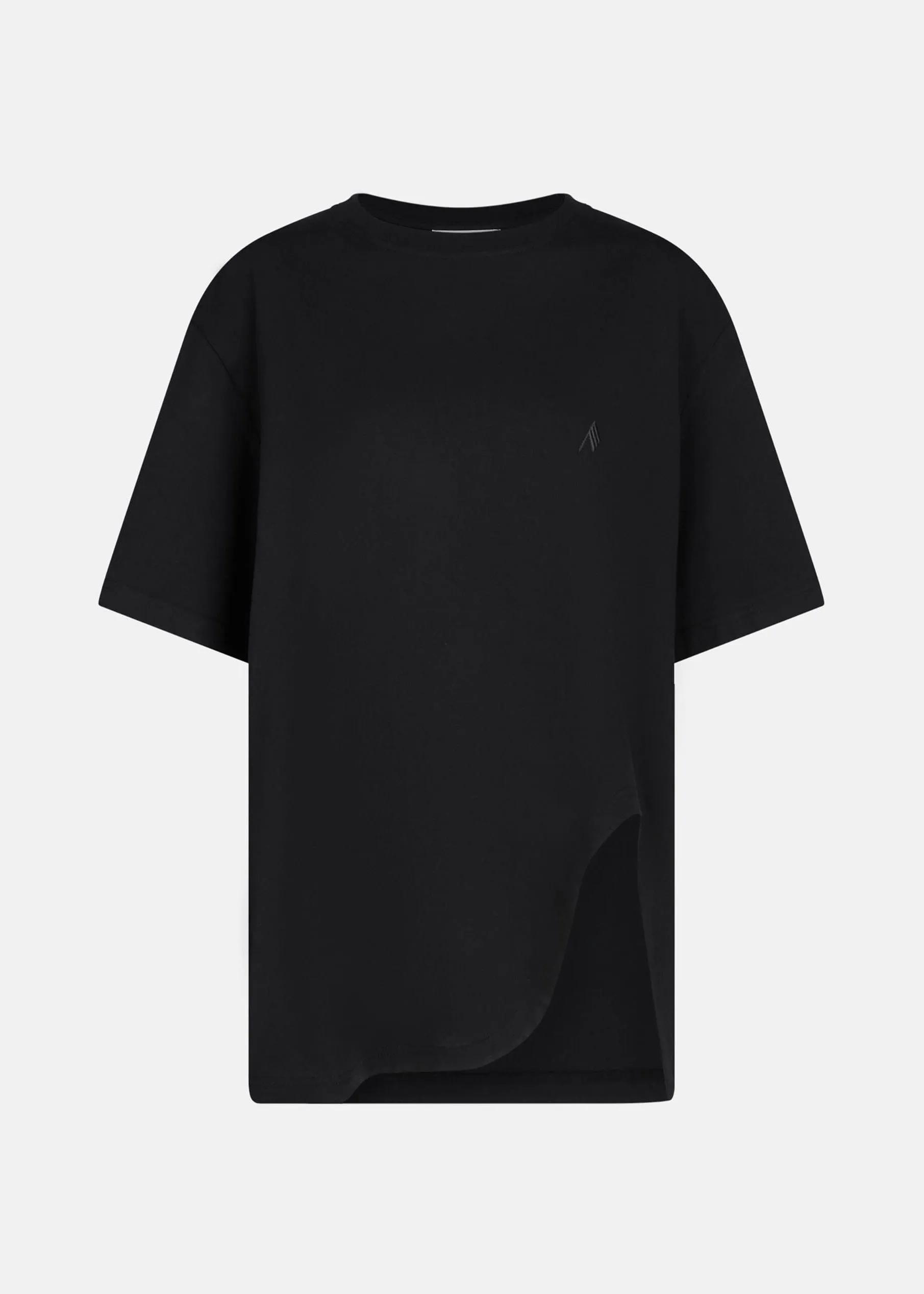 The Attico // T-Shirt Light Jersey / Black Fade sold by Seletti product image thumbnail 4
