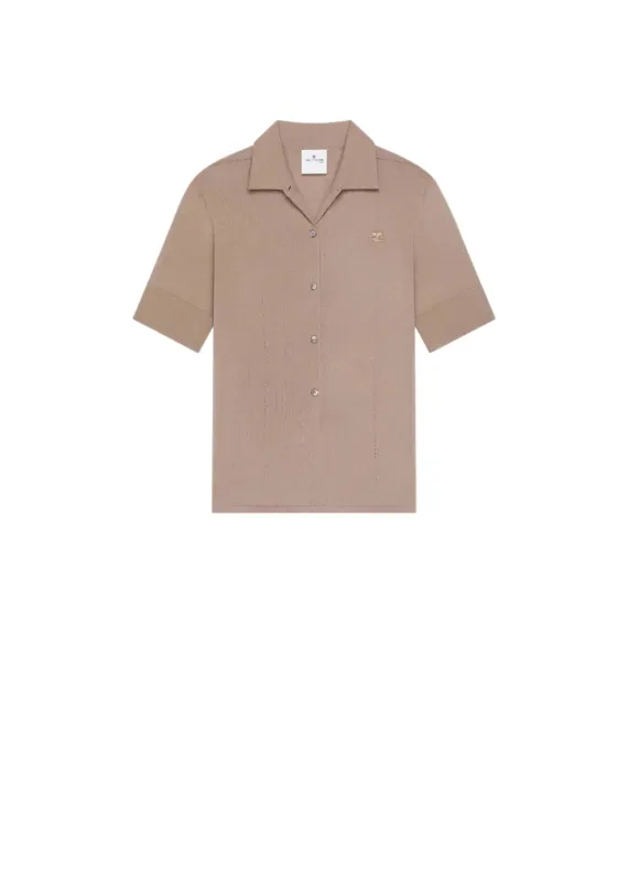 Courreges // Merino Polo / Sandy Brown made by Courreges