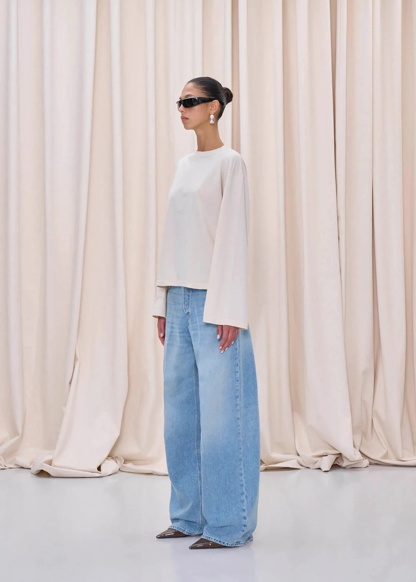 Haikure // Liv Long-Sleeve / Butter sold by Seletti product image thumbnail 3