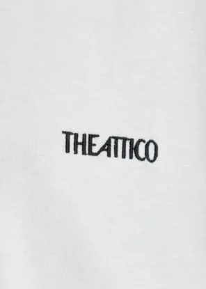 The Attico // T-Shirt Light Jersey / White sold by Seletti product image thumbnail 4