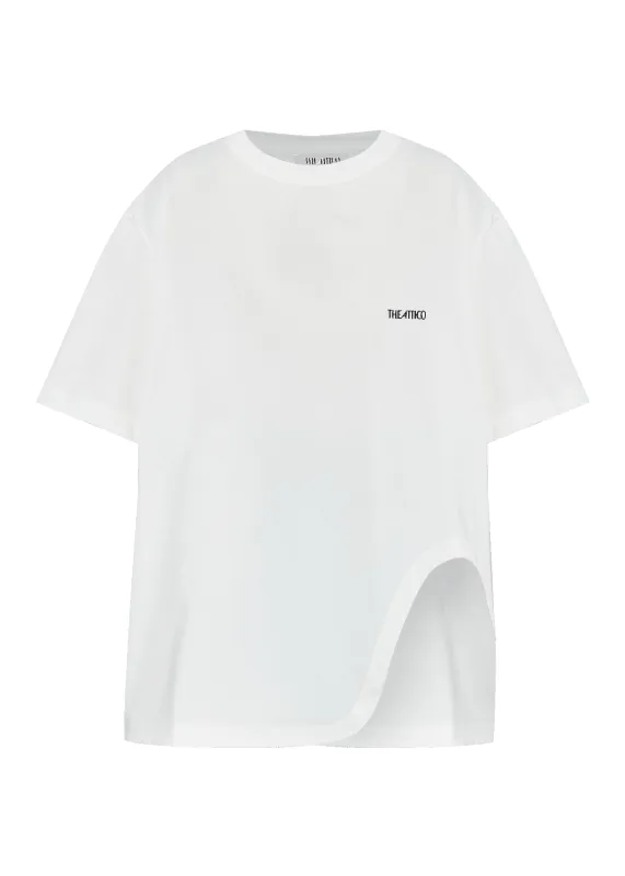 The Attico // T-Shirt Light Jersey / White made by The Attico