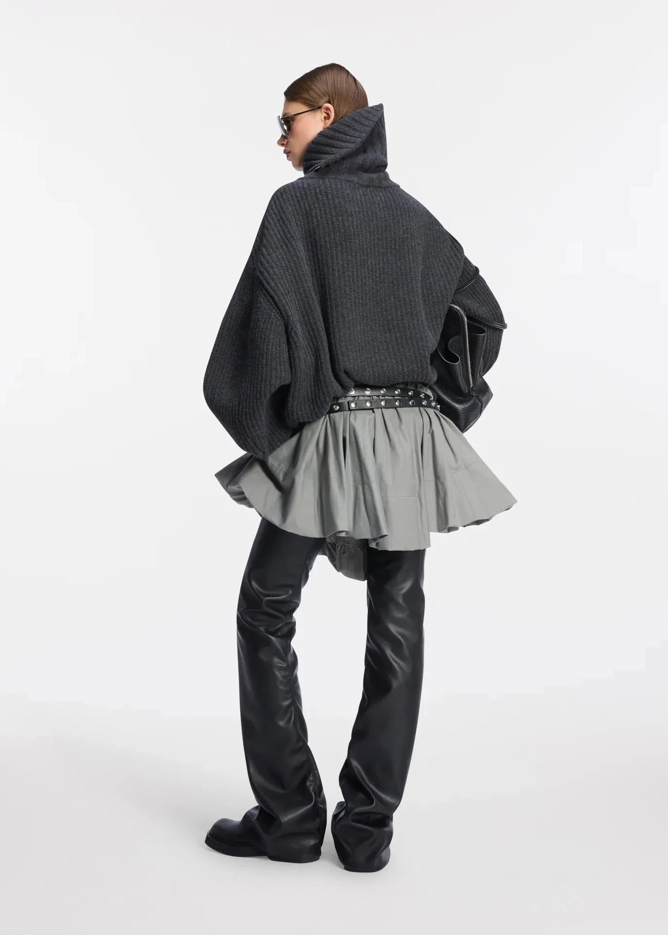 The Attico // Sweater Wool Cashmere / Dark Grey sold by Seletti product image thumbnail 2
