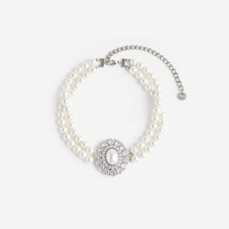 Pearl Crystal Choker made by Self-Portrait