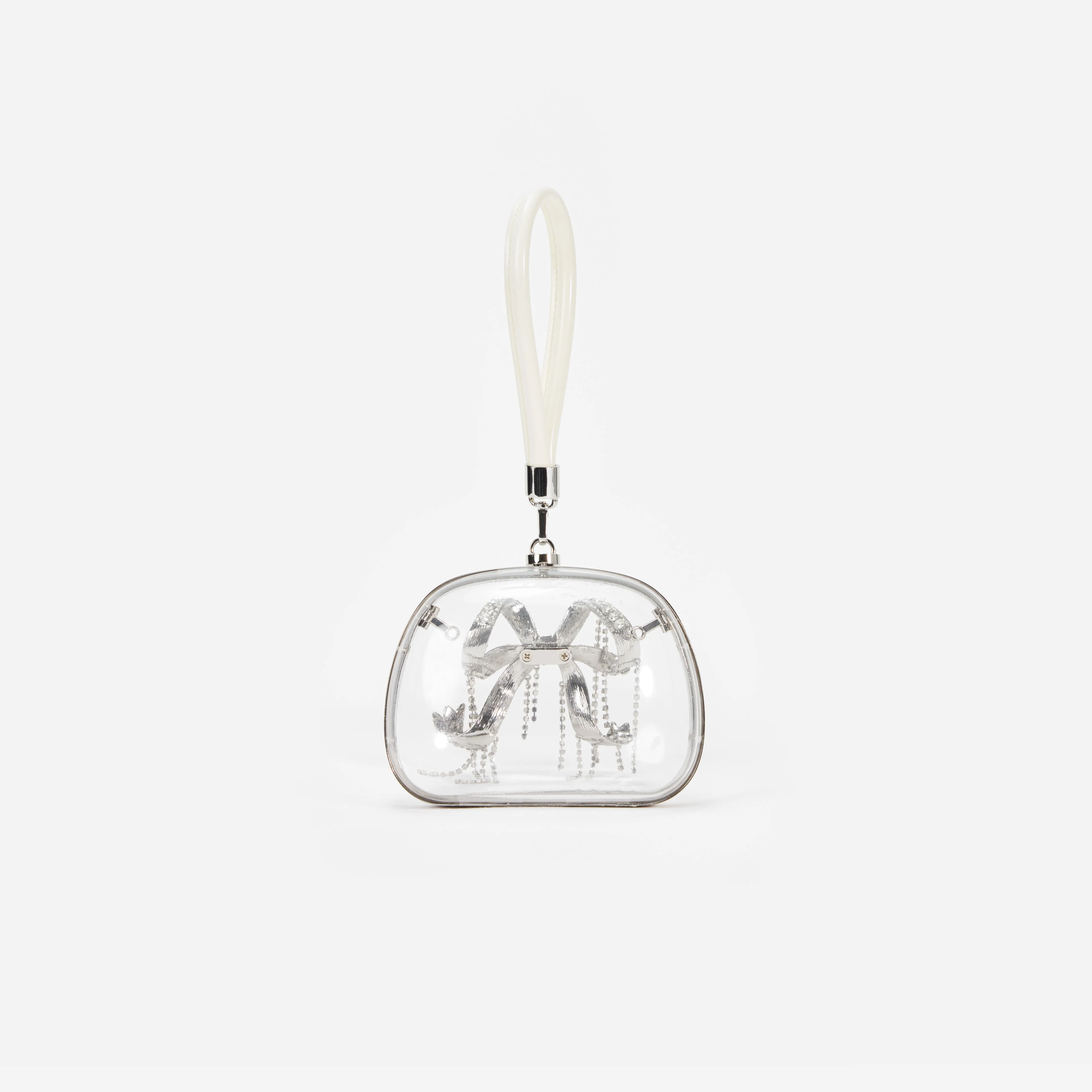 Clear Top Handle Clutch Bag sold by Self-Portrait product image thumbnail 3