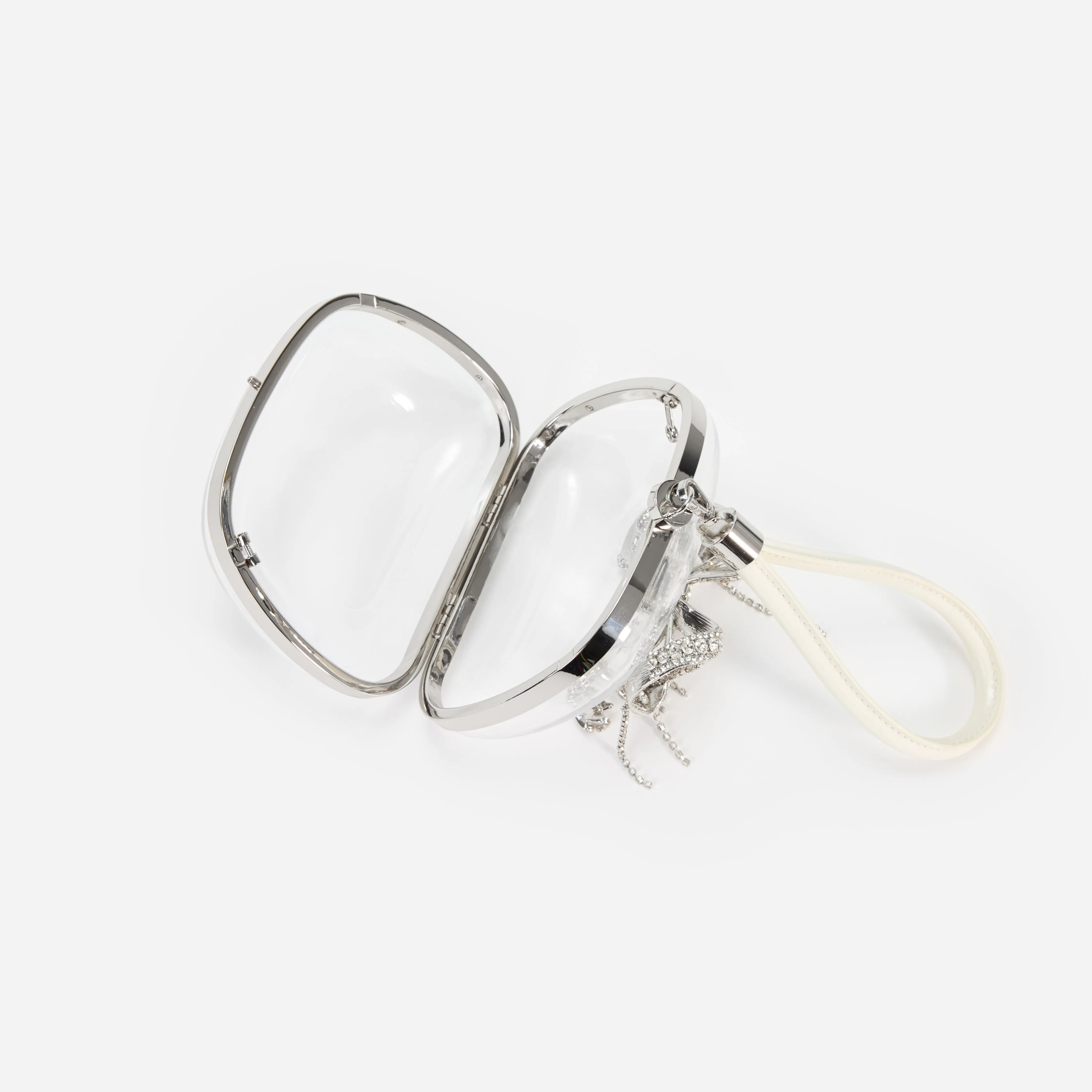 Clear Top Handle Clutch Bag sold by Self-Portrait product image thumbnail 5
