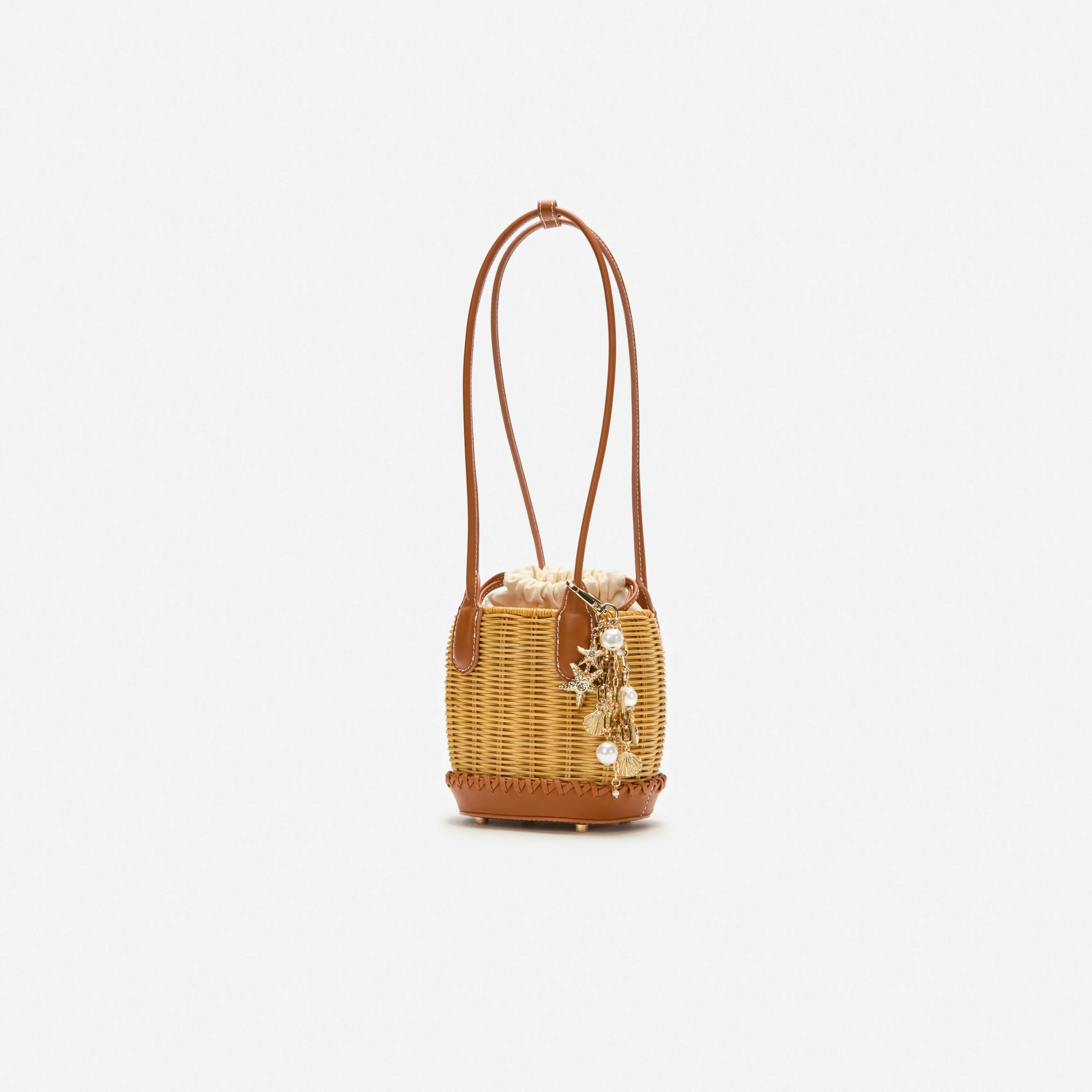 Rattan Charm Shoulder Bag sold by Self-Portrait product image thumbnail 2