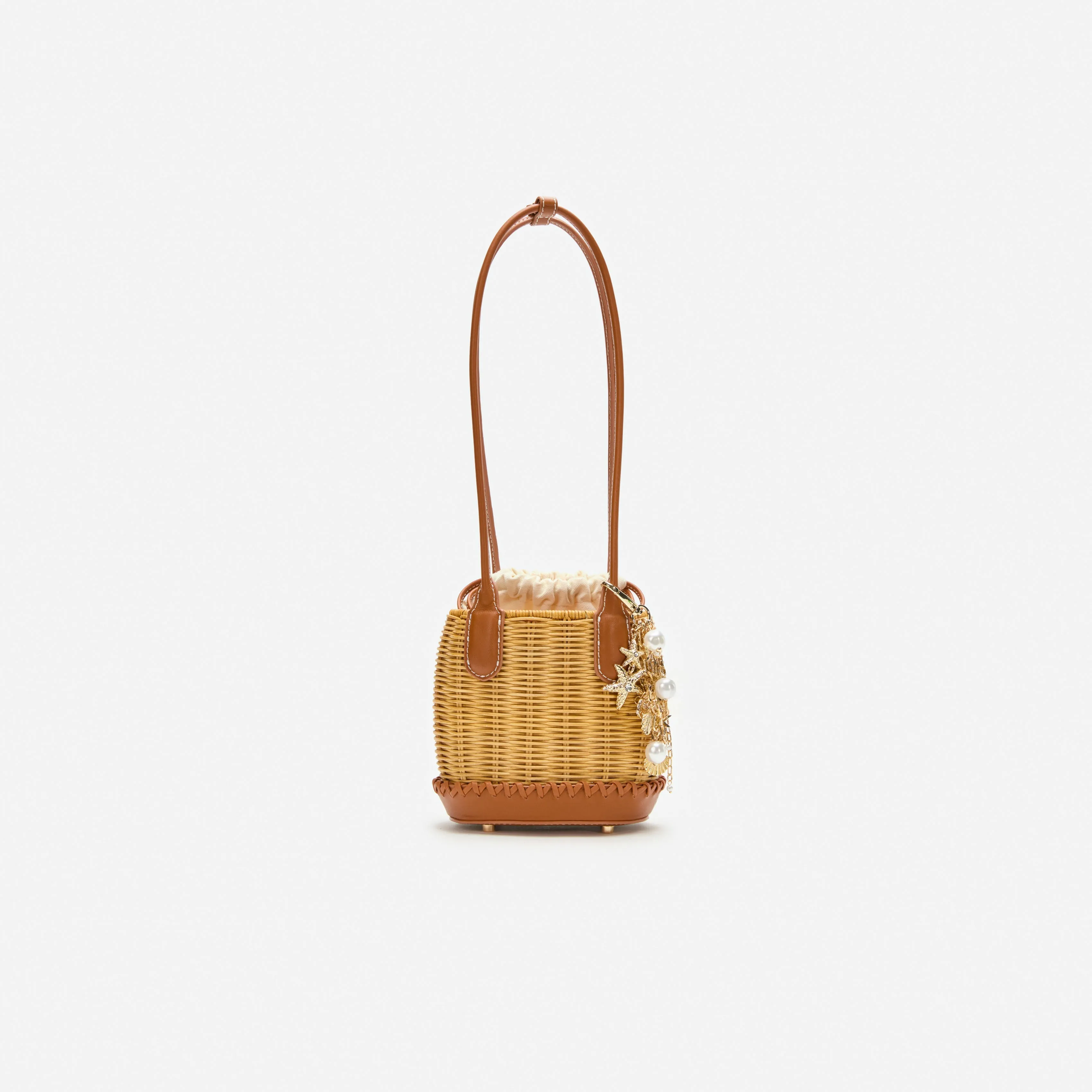 Rattan Charm Shoulder Bag sold by Self-Portrait