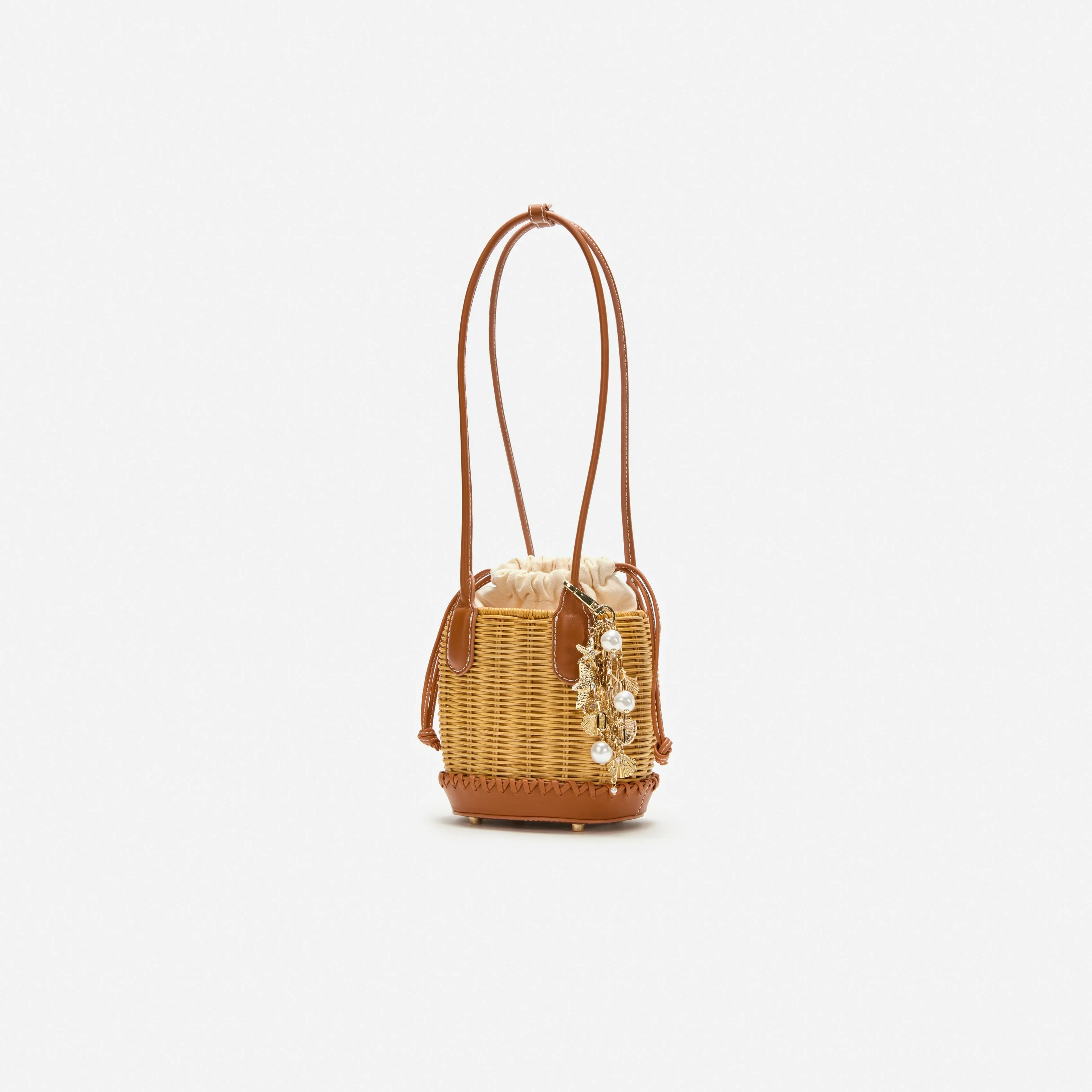 Rattan Charm Shoulder Bag sold by Self-Portrait product image thumbnail 4