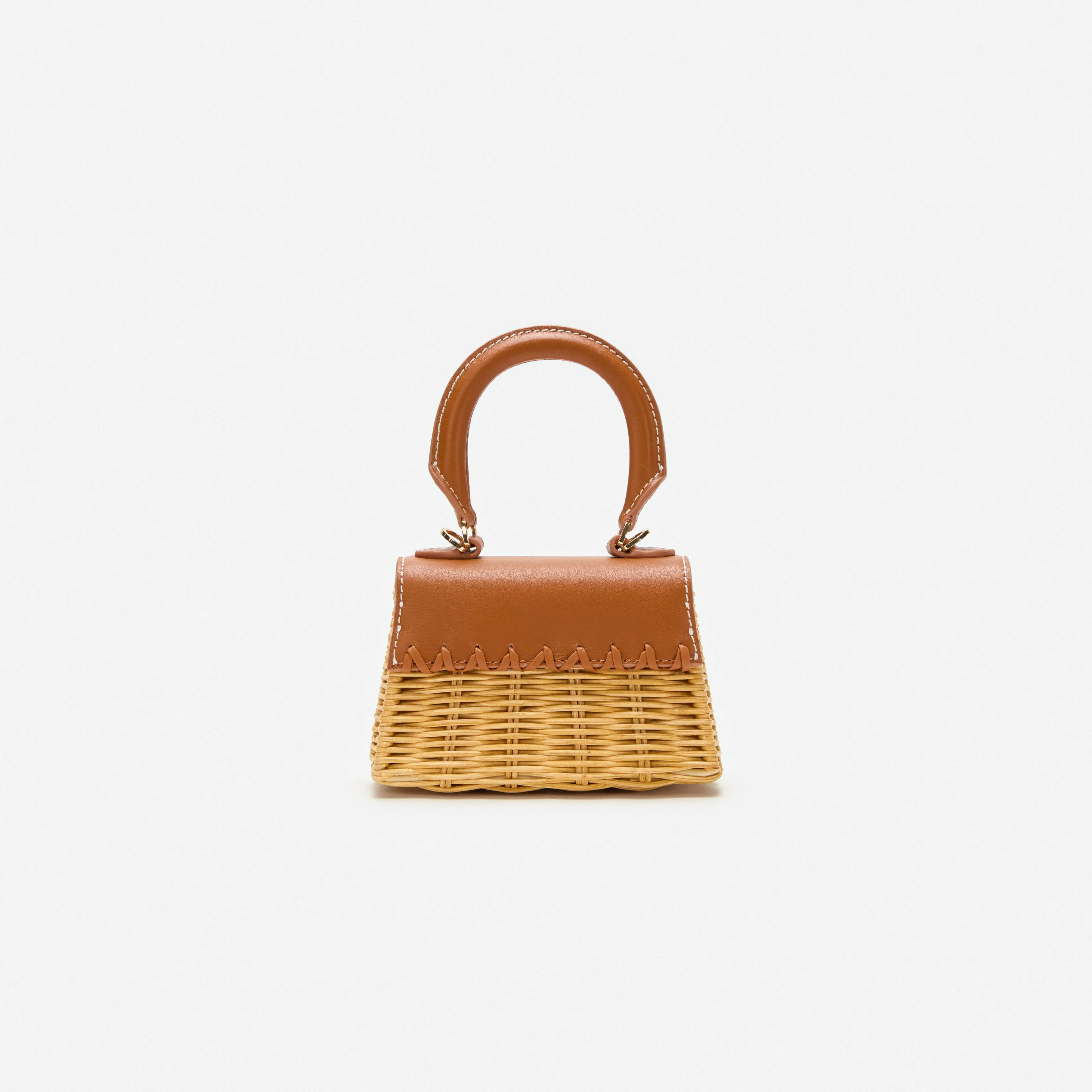Rattan Micro Bow Bag sold by Self-Portrait product image thumbnail 3