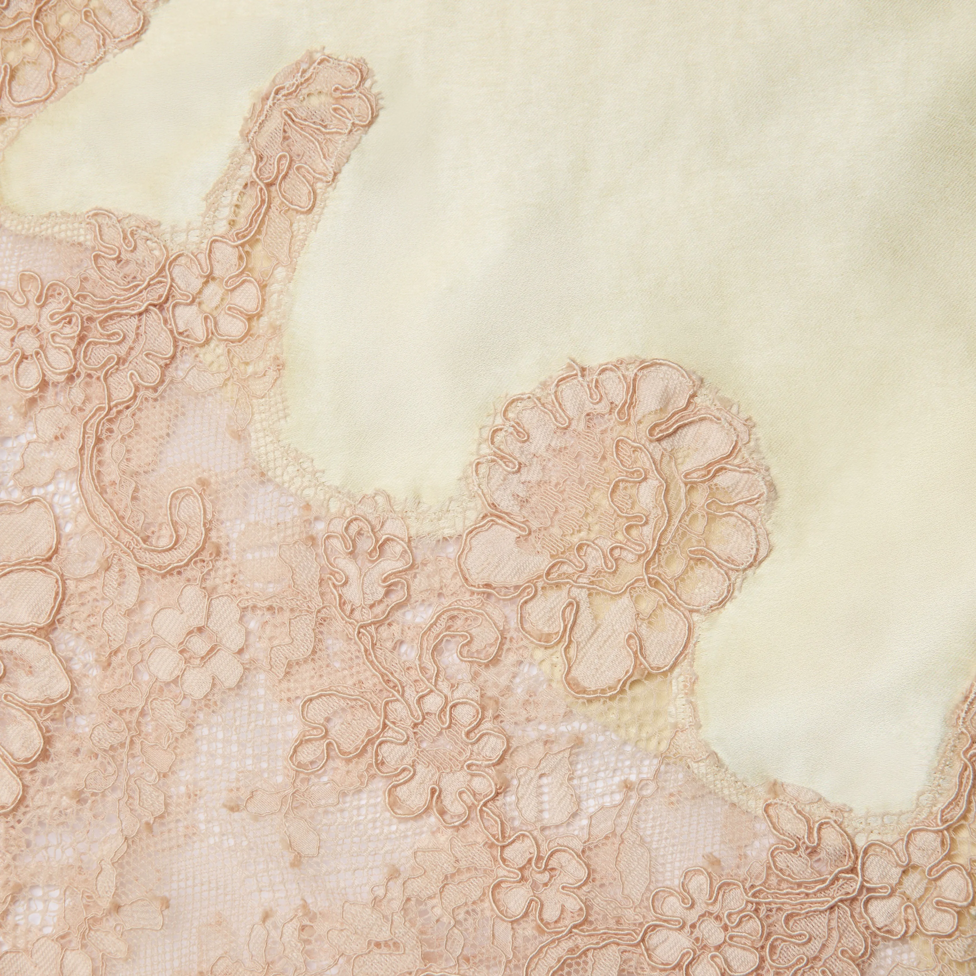 Yellow Viscose Lace Maxi Dress sold by Self-Portrait product image thumbnail 5