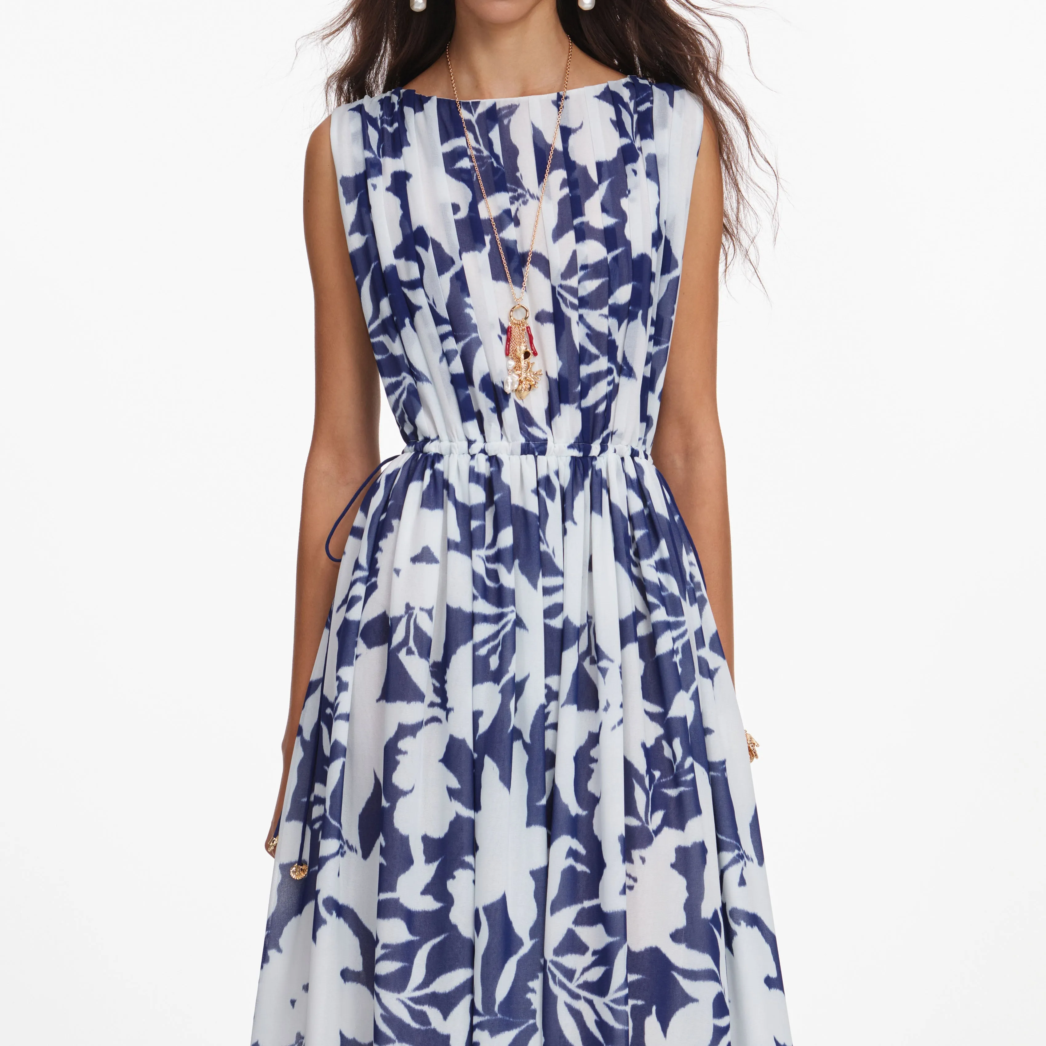 Printed Georgette Maxi Dress sold by Self-Portrait product image thumbnail 4