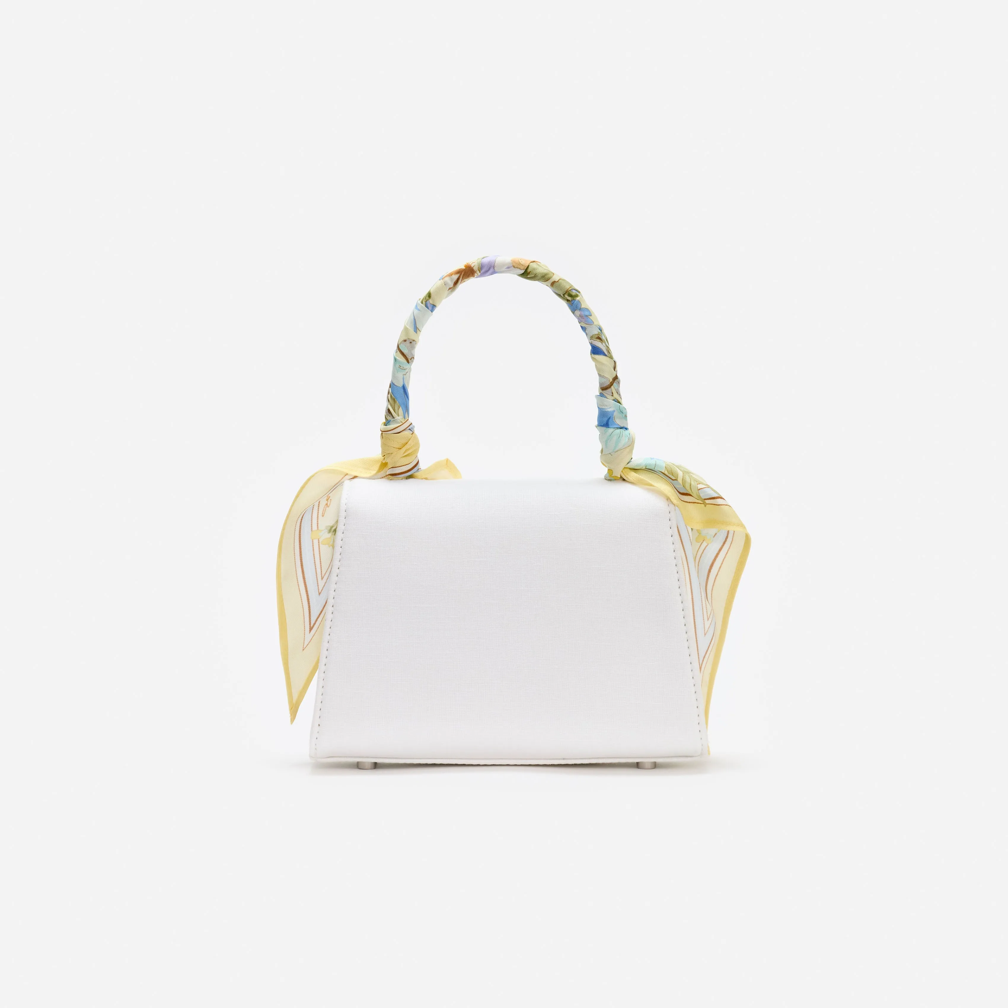 Cream Linen Yellow Floral Mini Bag sold by Self-Portrait product image thumbnail 3