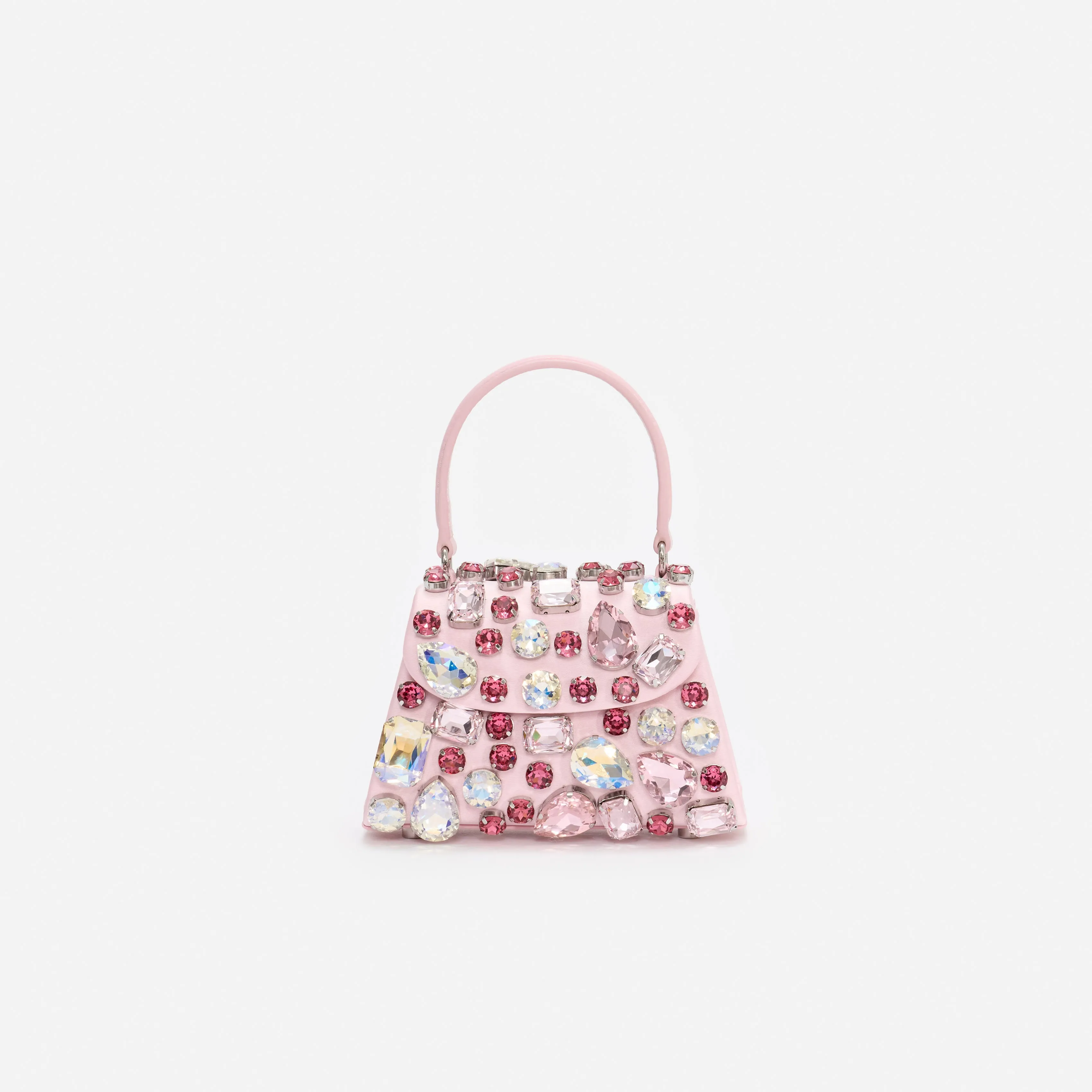 Pink Multi Crystal Mini Bag sold by Self-Portrait