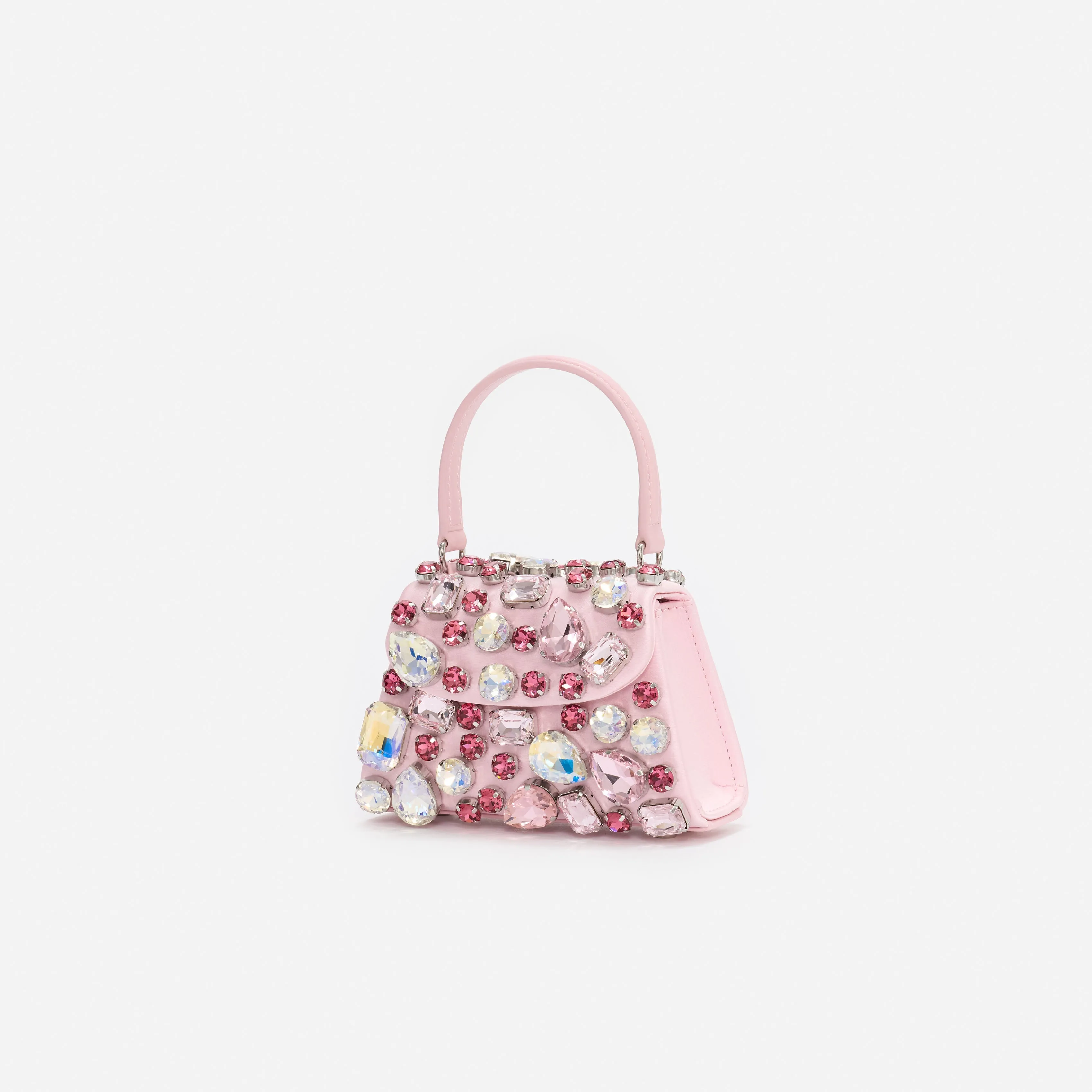 Pink Multi Crystal Mini Bag sold by Self-Portrait product image thumbnail 2
