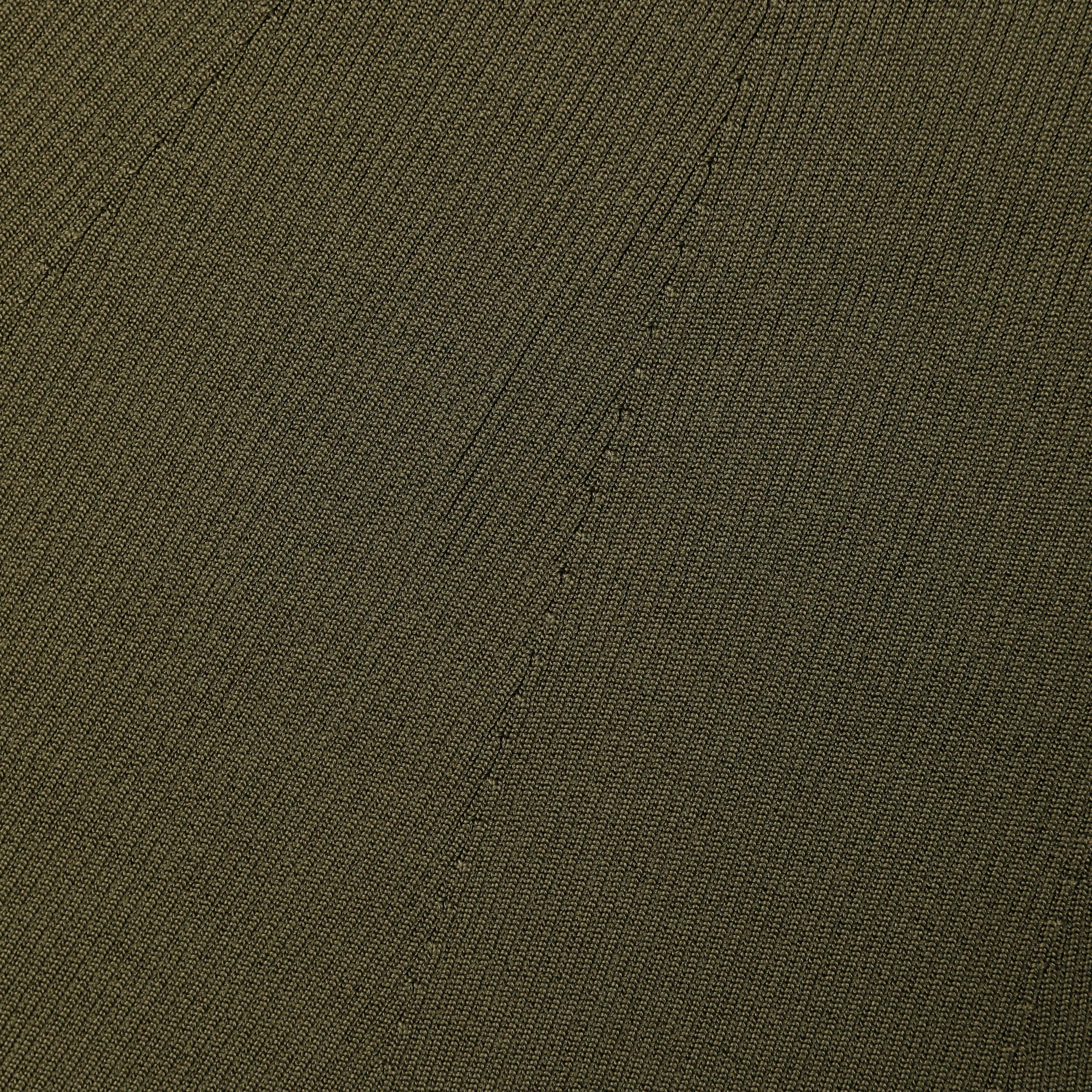 Khaki Knit Midi Skirt sold by Self-Portrait product image thumbnail 5